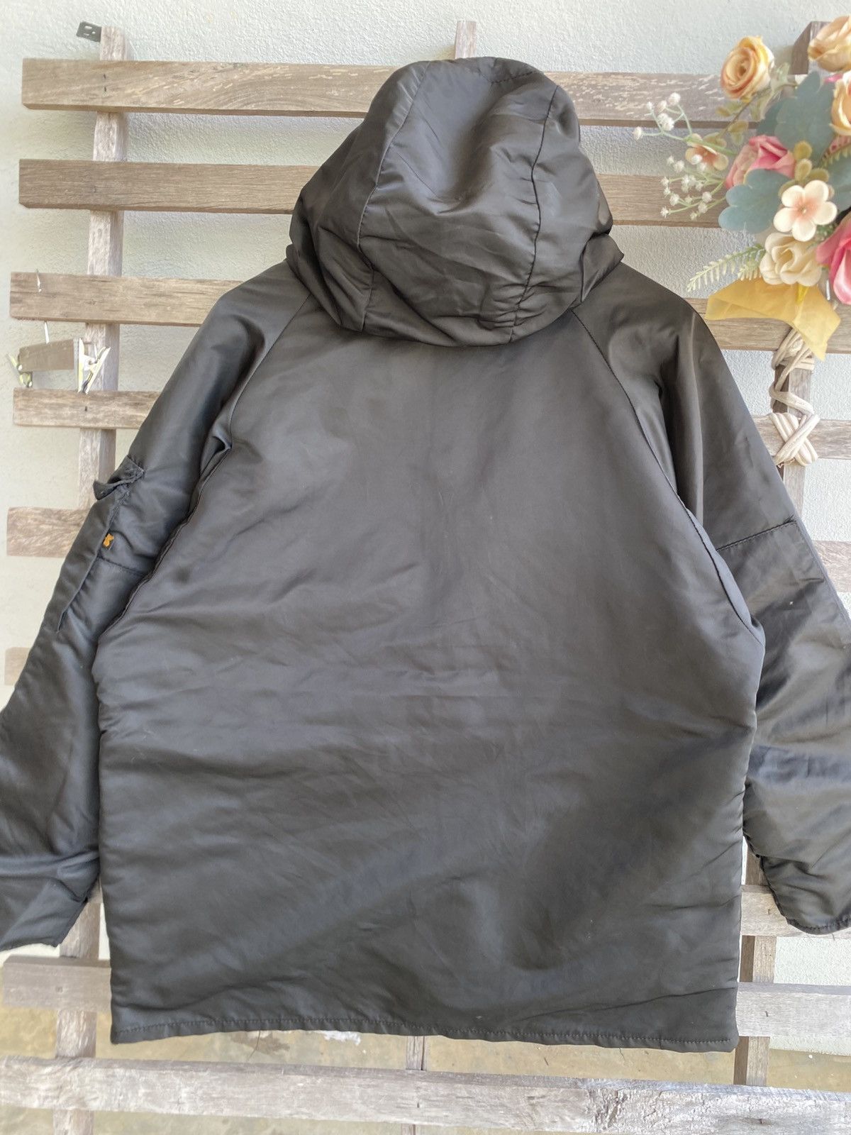 Alpha Industries Alpha Industries Hooded Puffer Jacket Minimal Logo, Boxy Fit Size US XL / EU 56 / 4 - 10 Thumbnail