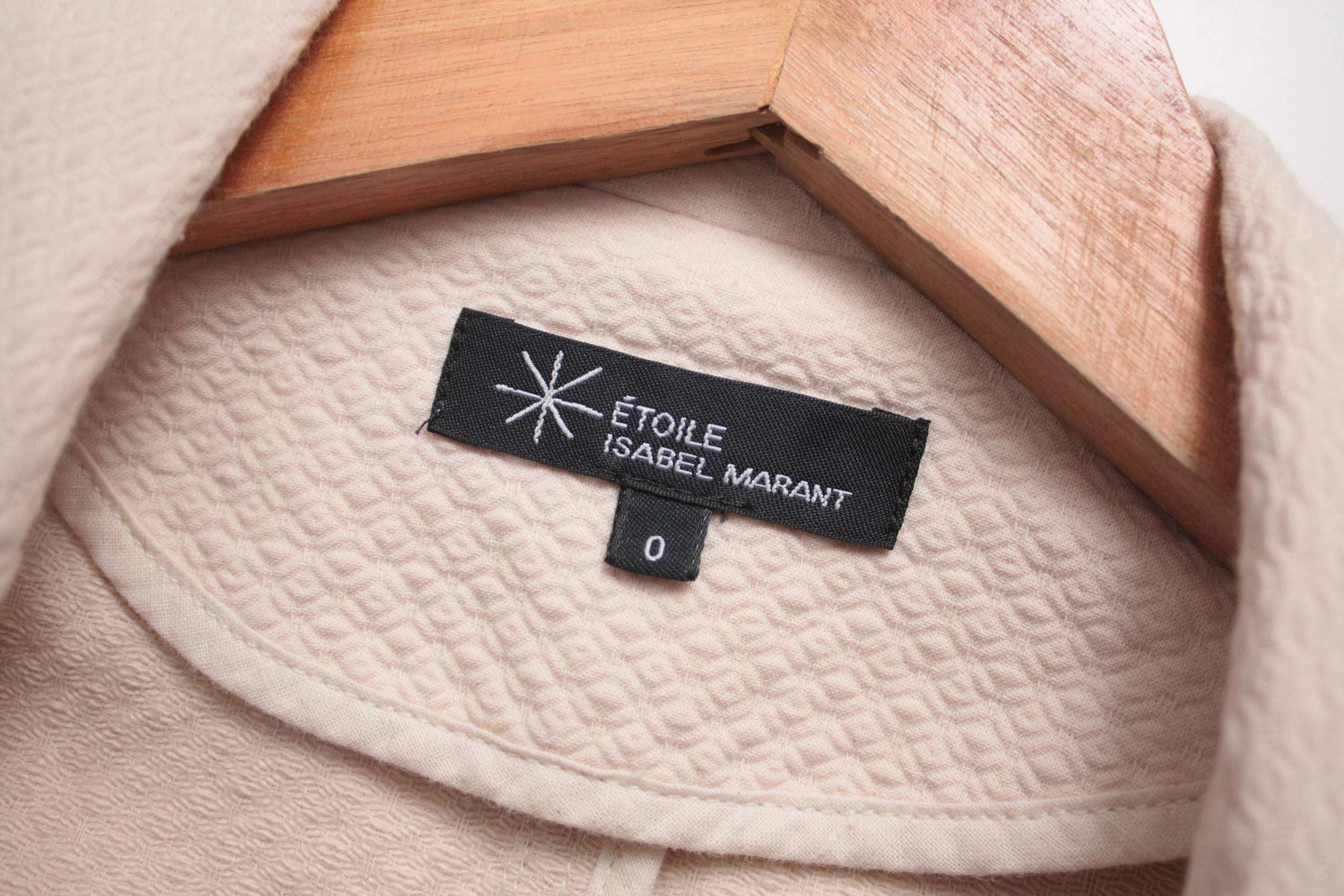 Isabel Marant Isabel Marant Etoile Cream Beige Casual Blazer Size 0 Size XS / US 0-2 / IT 36-38 - 4 Thumbnail