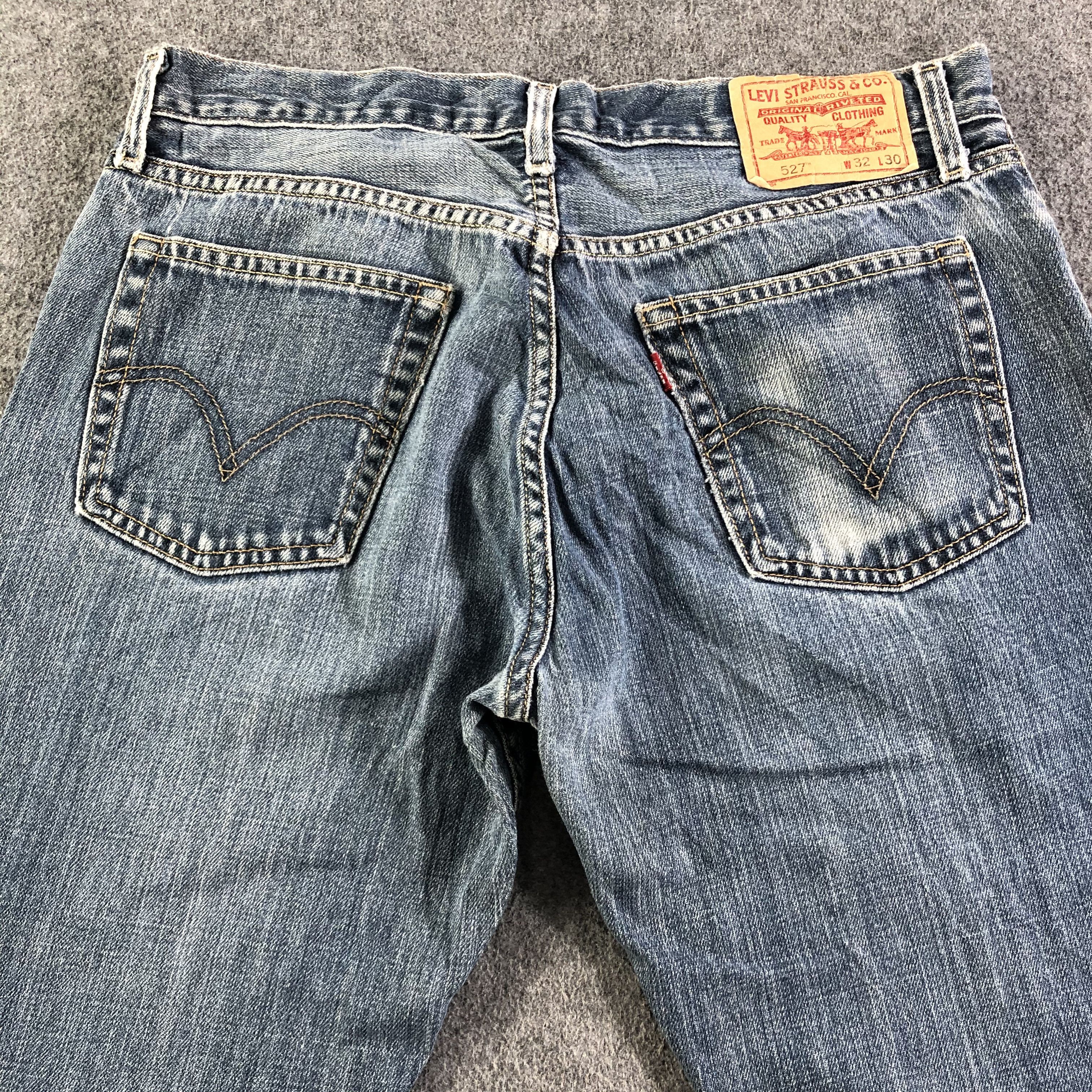 Levi's Vintage Blue Wash Levis 527 Jeans-J3035 Size US 33 - 4 Thumbnail