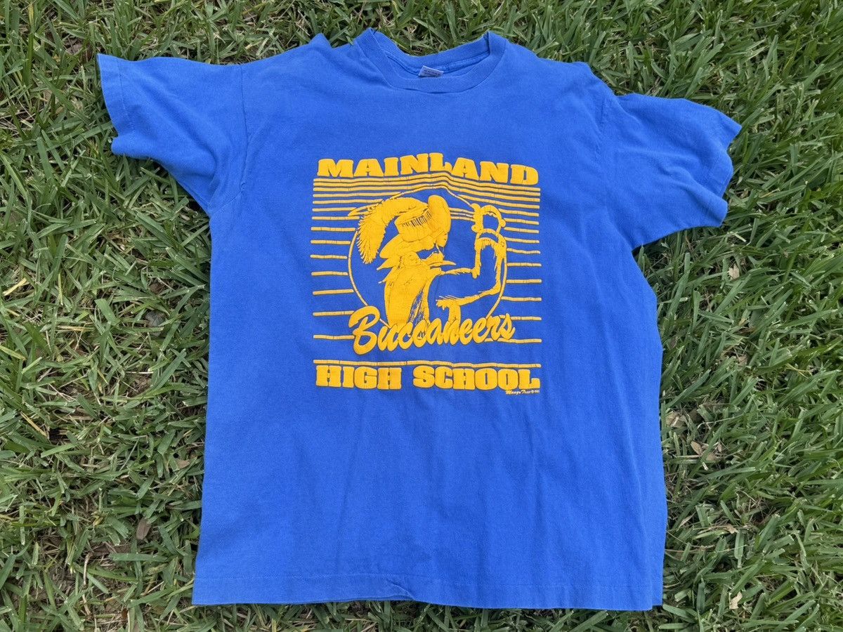 Daytona × Fruit Of The Loom × Vintage vintage early 90’s Fruit of Loom Mainland High XL tee shirt Size US XL / EU 56 / 4 - 7 Thumbnail