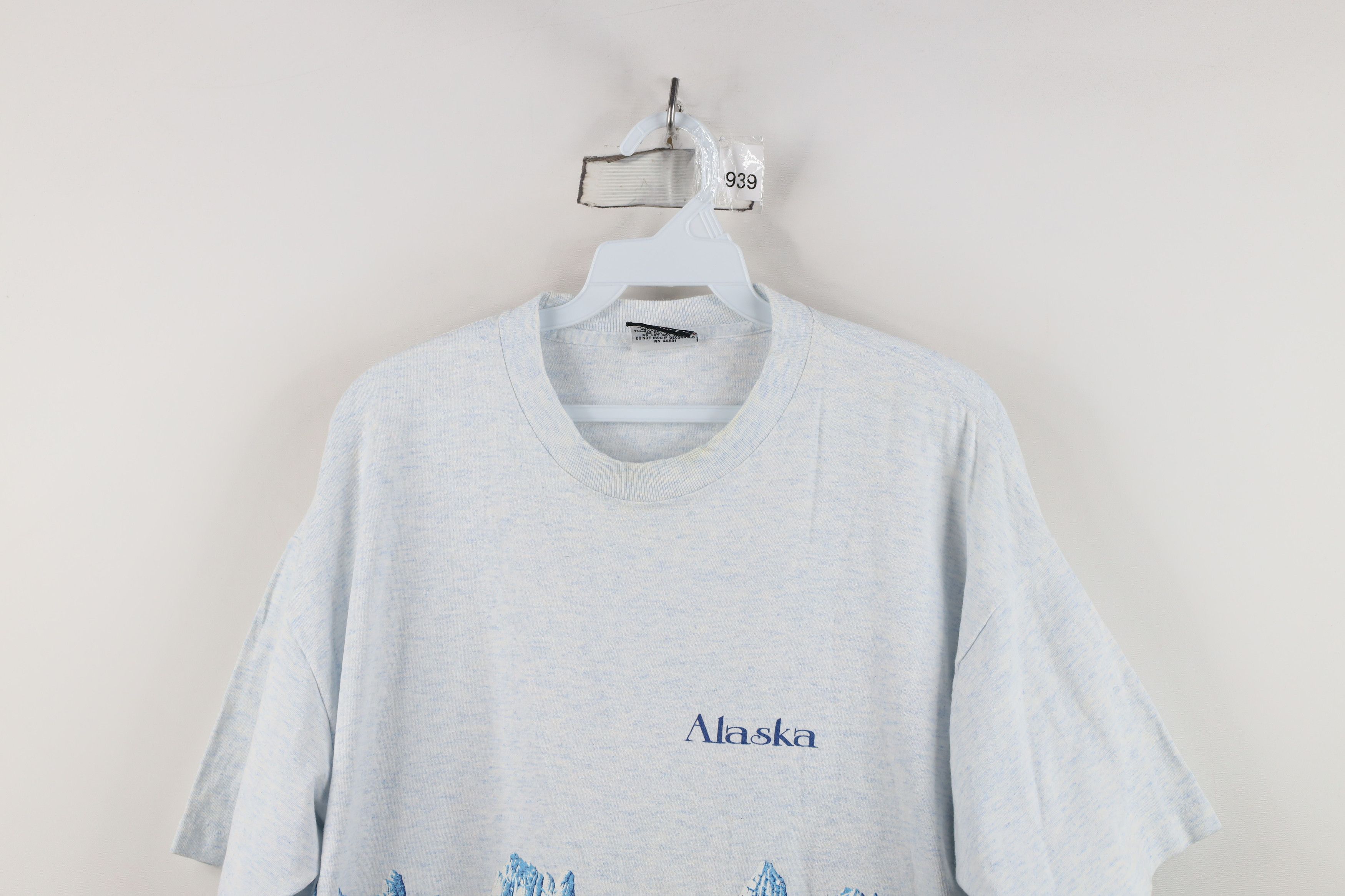 Vintage Vintage 90s Streetwear Print Alaska Cruise Ship T-Shirt USA Size US L / EU 52-54 / 3 - 2 Thumbnail