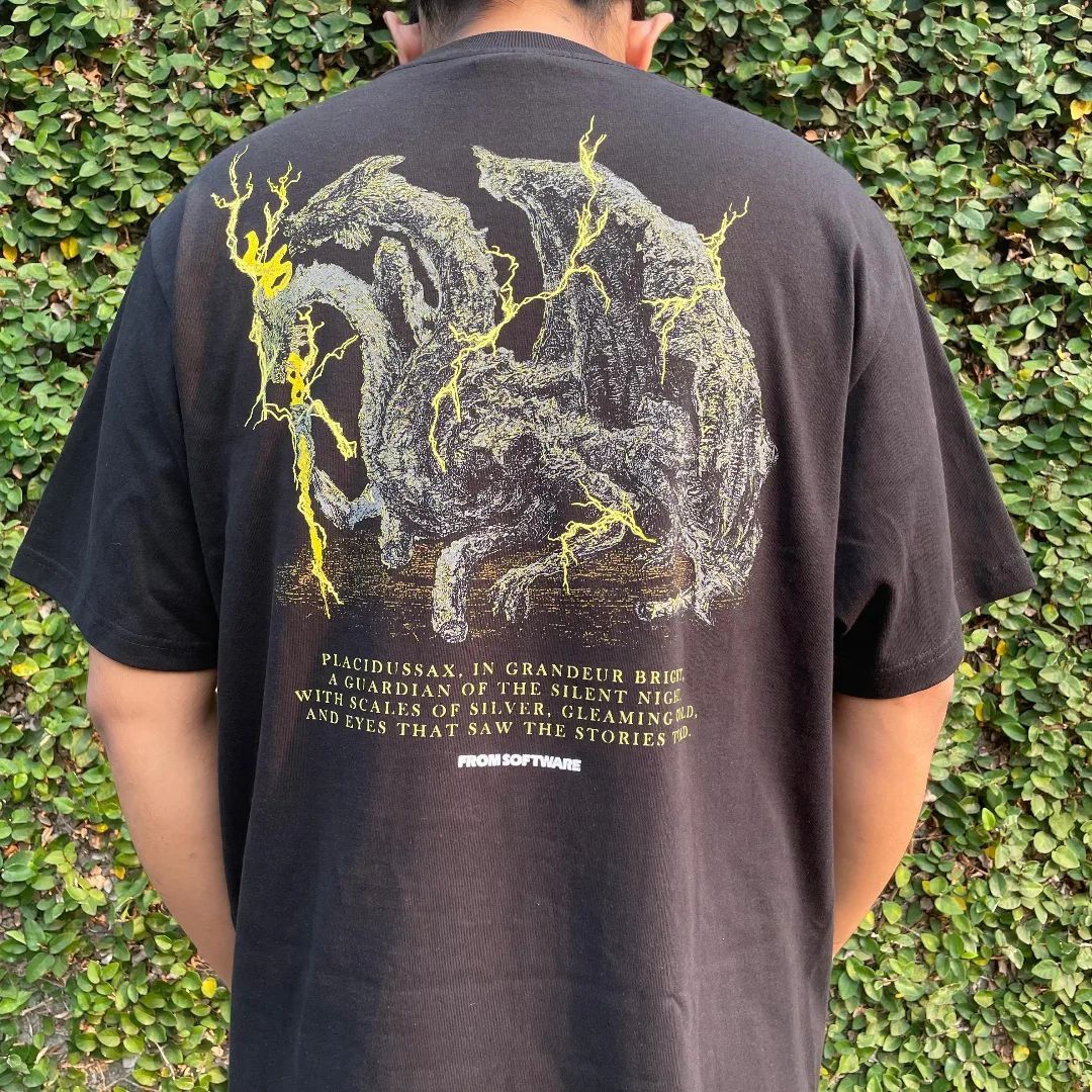 Playstation ELDEN RING "Dragonlord Placidussax" T-shirt Size US XL / EU 56 / 4 - 4 Thumbnail