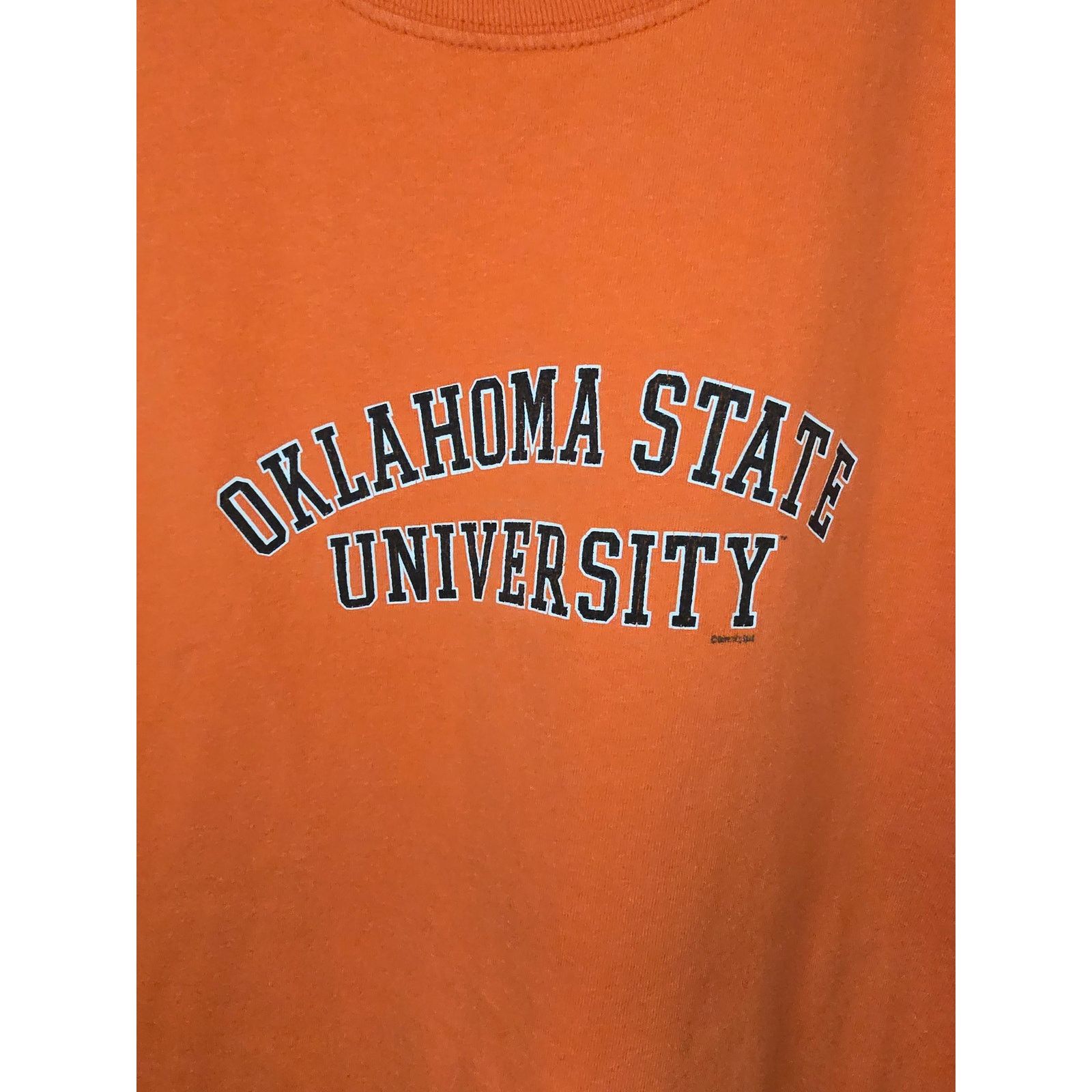 Hanes Vintage OSU Shirt Oklahoma State University Orange L Tee 90s Size US L / EU 52-54 / 3 - 2 Thumbnail
