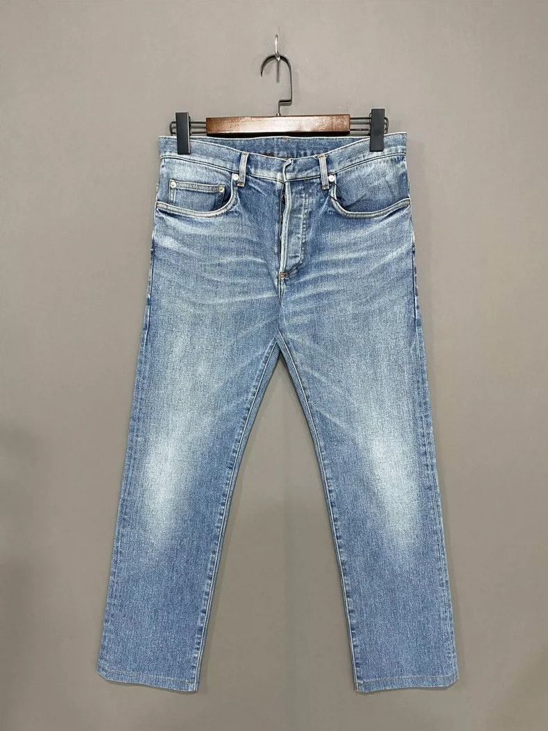 Dior Blue Wash Denim Pants by Dior-2506 Size US 31 - 2 Thumbnail