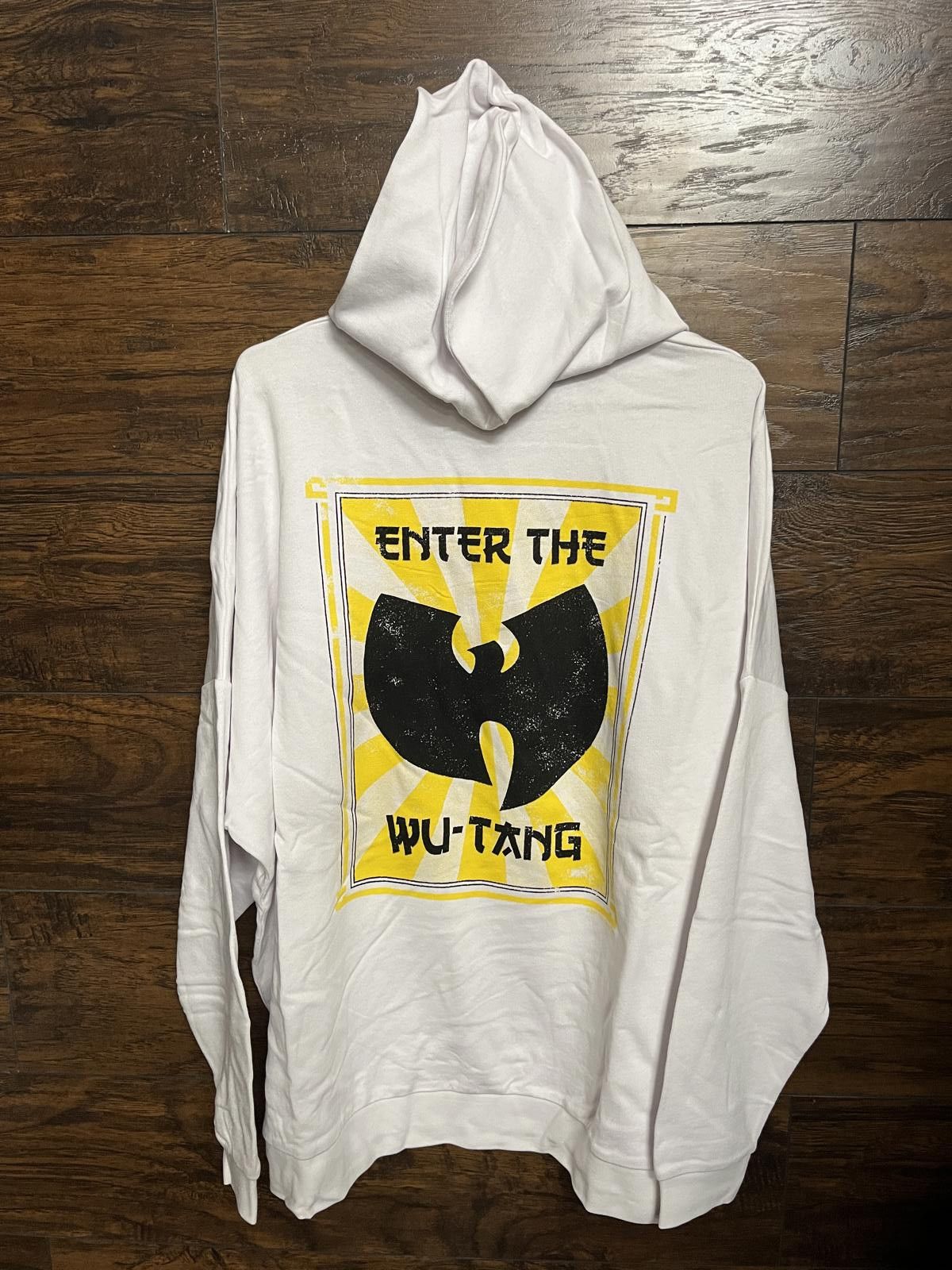 Enther The Wu-Tang Hoodie White Hoodie ASOS M