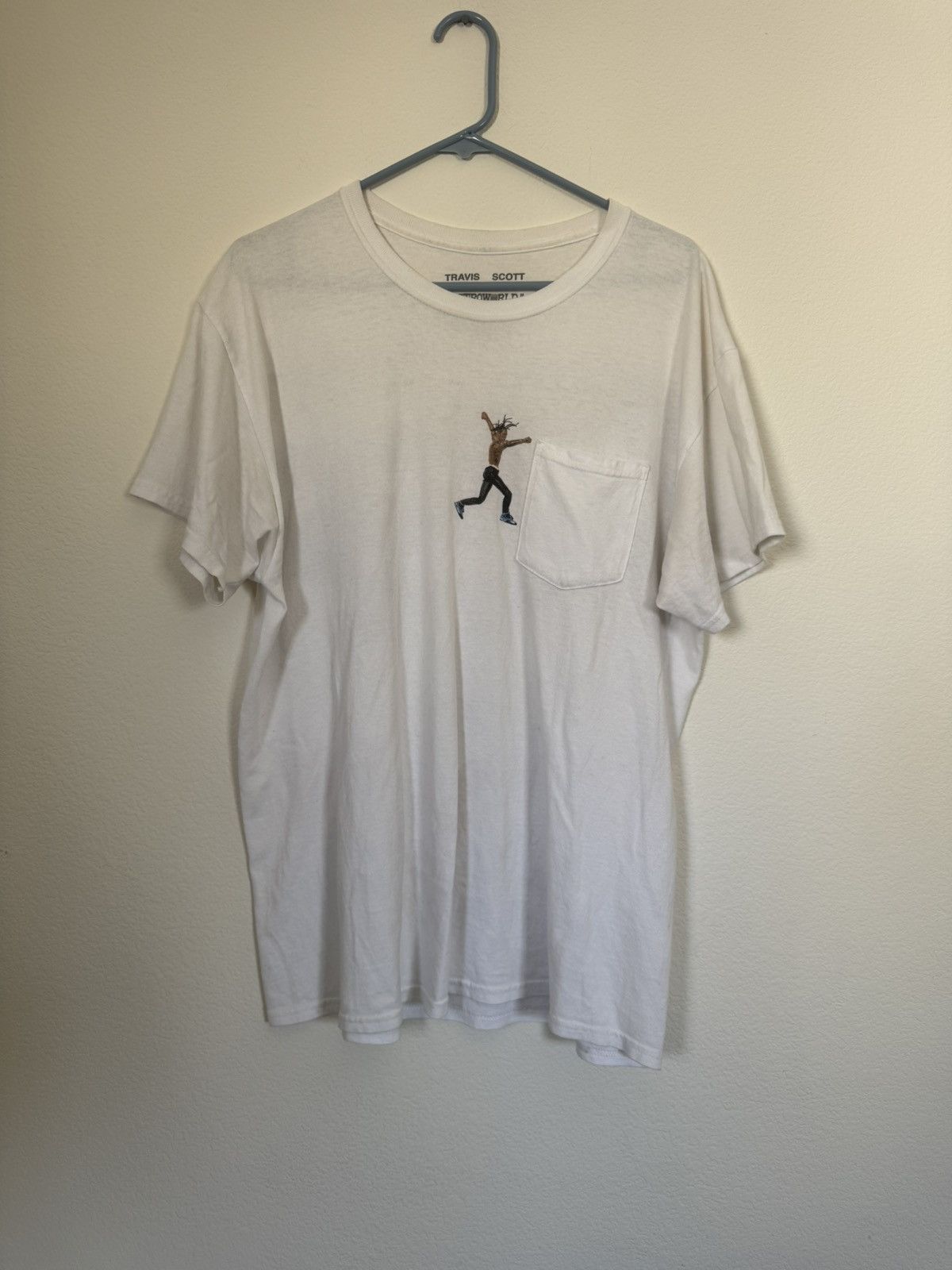 Off-White × Travis Scott Off-White Travis Scott Astroworld Pocket Tee size L Size US L / EU 52-54 / 3 - 1 Thumbnail