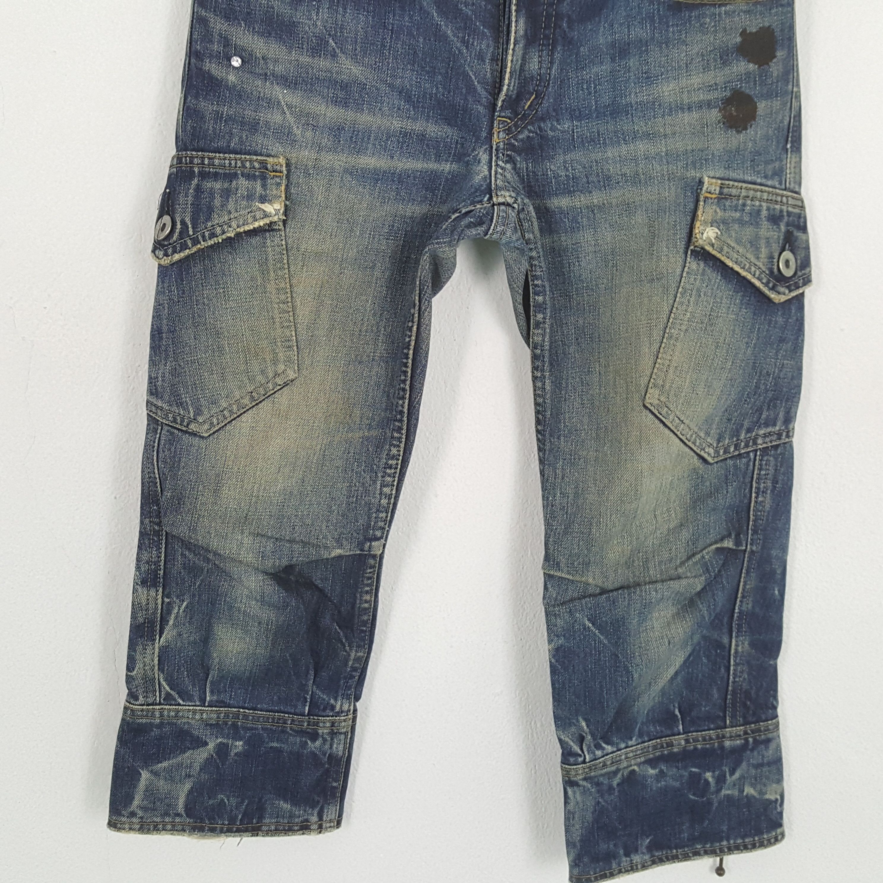 Hysteric Glamour × Japanese Brand × Vintage HYSTERIC GLAMOUR Japanese Brand Custom Art Jeans Size 27" / US 4 / IT 40 - 6 Thumbnail