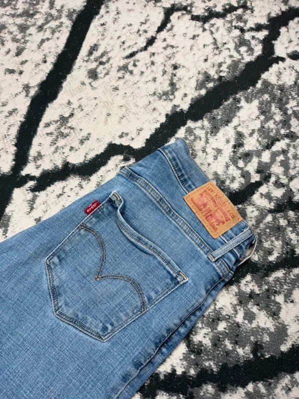 Levi's Levis 724 high rise straight blue jeans 27 32 Size 27" / US 4 / IT 40 - 7 Thumbnail