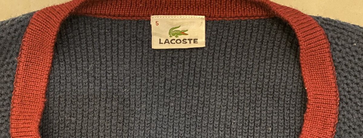 Lacoste 🔥Lacoste Cardigan Knitwear Button Ups Jacket Size US M / EU 48-50 / 2 - 5 Thumbnail