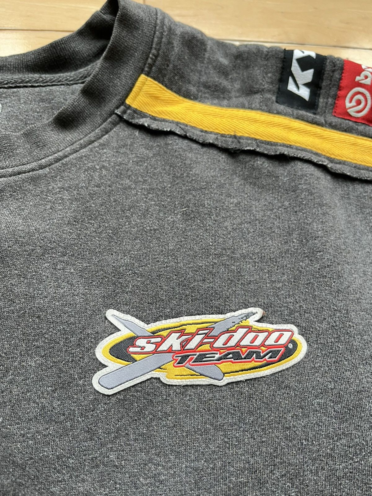 Ski-Doo × Vintage Grey and yellow Ski-doo crewneck Size US M / EU 48-50 / 2 - 2 Thumbnail