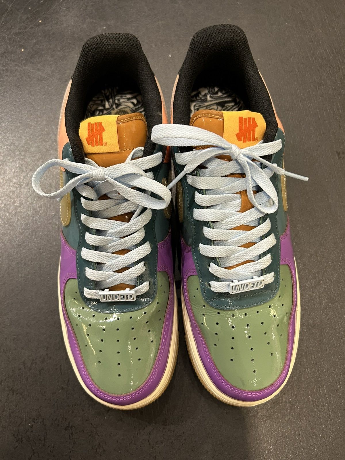 Nike Nike Air Force 1 Low ‘Undefeated Multi Patent Wild Berry’ Size US 10 / EU 43 - 6 Thumbnail
