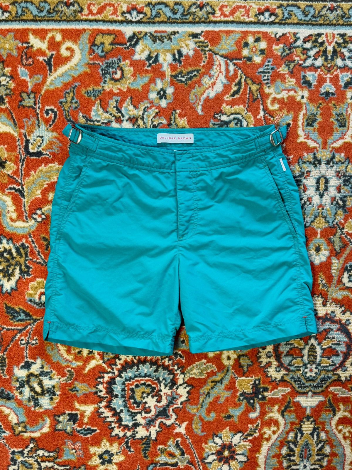 Orlebar Brown Orlebar Brown Turquoise Swim Shorts Trunks Size US 30 / EU 46 - 1 Thumbnail
