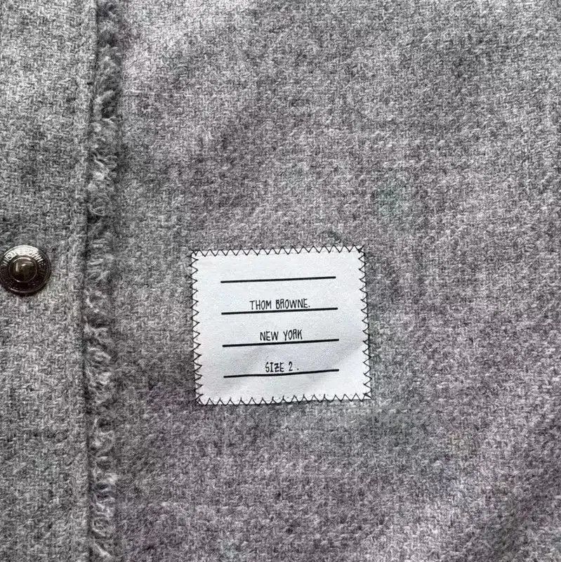 Thom Browne Thom Browne Grey Wool Women's Shirt . Size M / US 6-8 / IT 42-44 - 6 Thumbnail