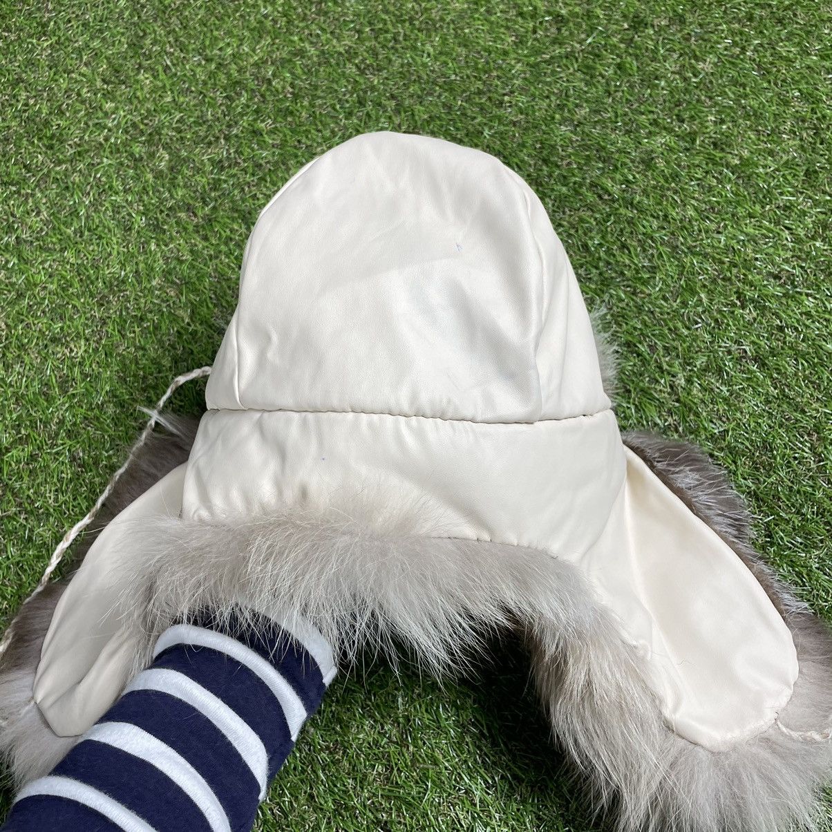 Vintage Vintage Y2K Fuzzy Beanie Ushanka Alt Grunge Streetwear OS Size ONE SIZE - 5 Thumbnail