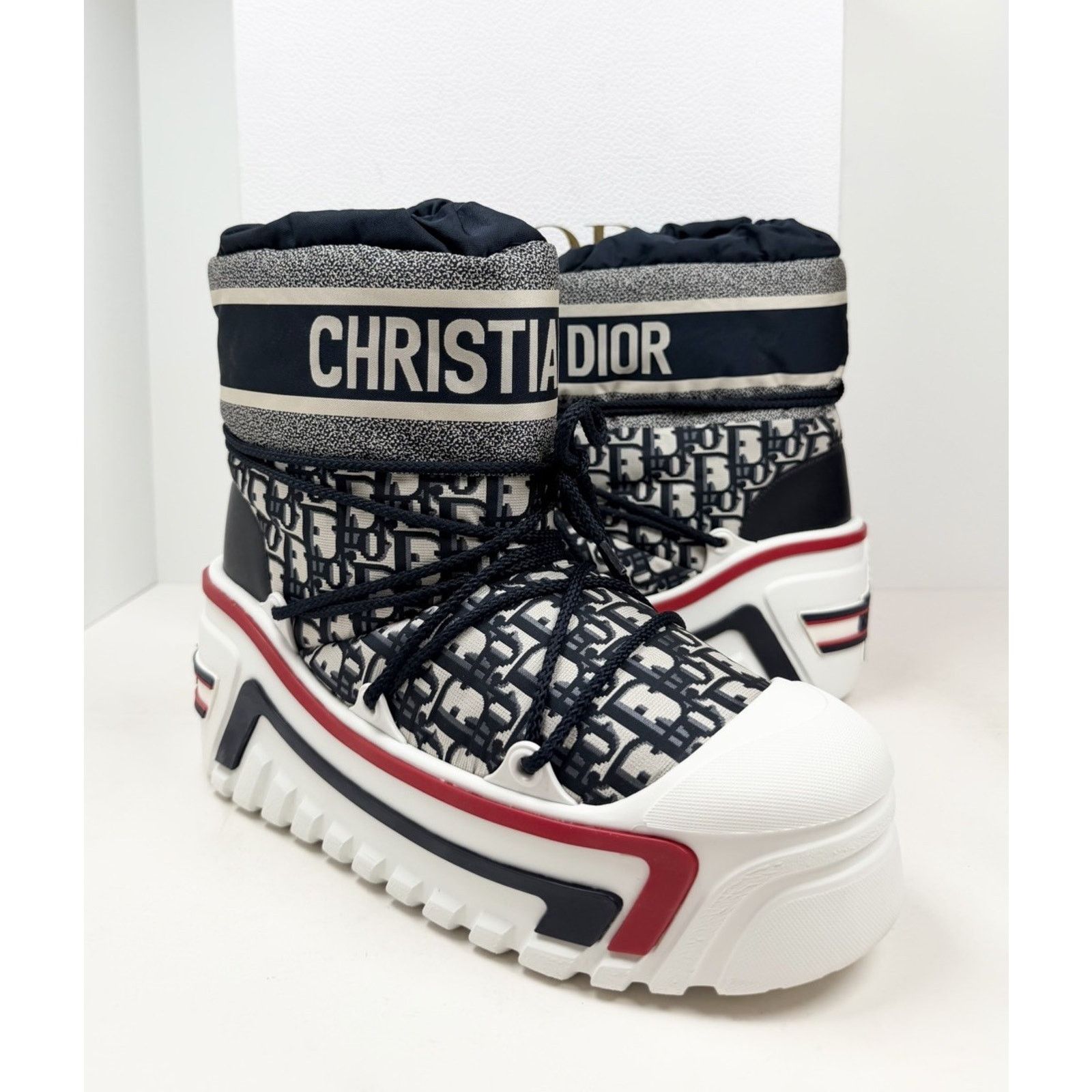 Dior Fits Size (8-9) Christian Dior Alps Snow Boots NEW Size US 8.5 / EU 41-42 - 2 Thumbnail