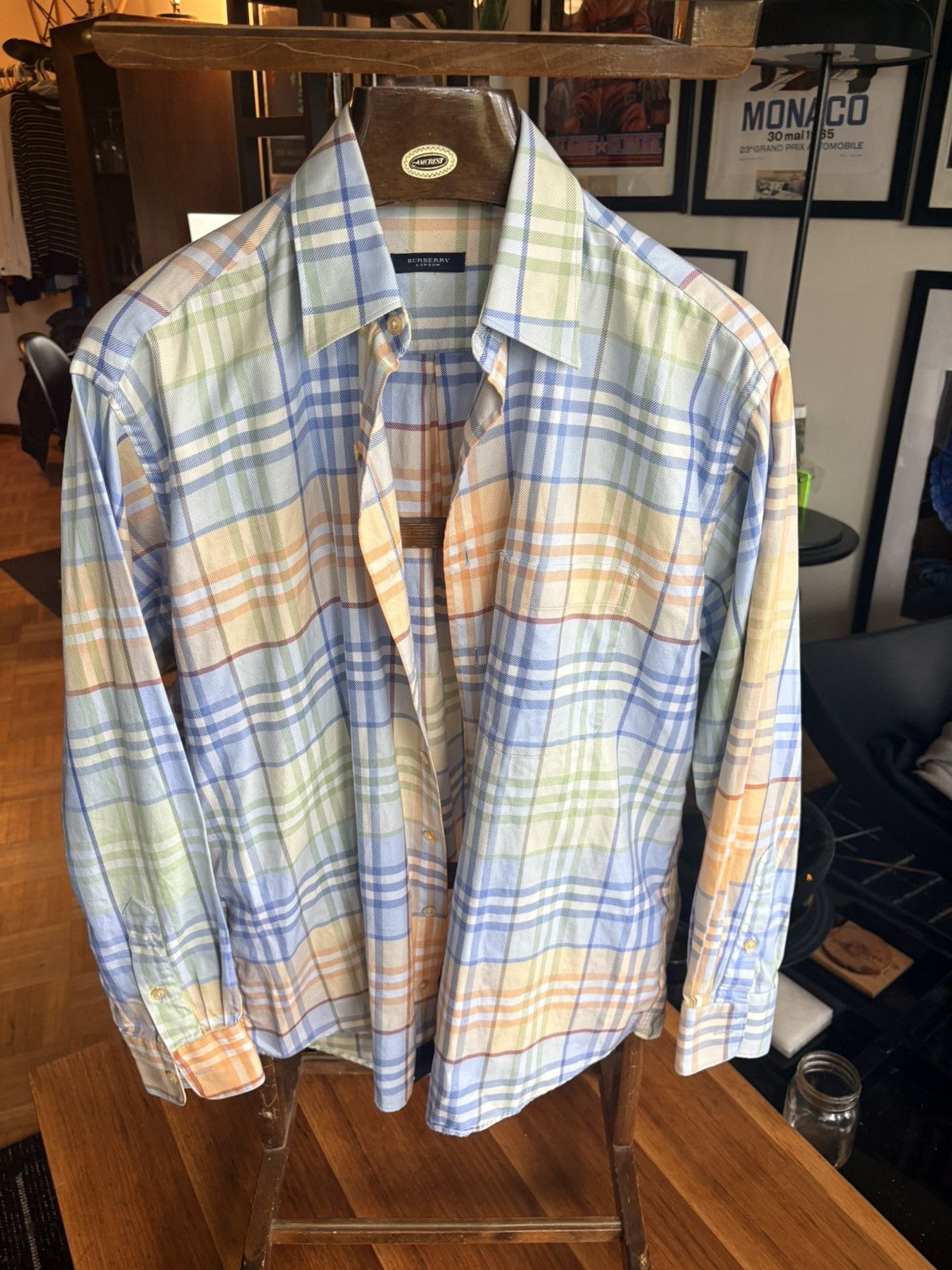 Burberry Burberry Dresshirt Size US XL / EU 56 / 4 - 1 Thumbnail