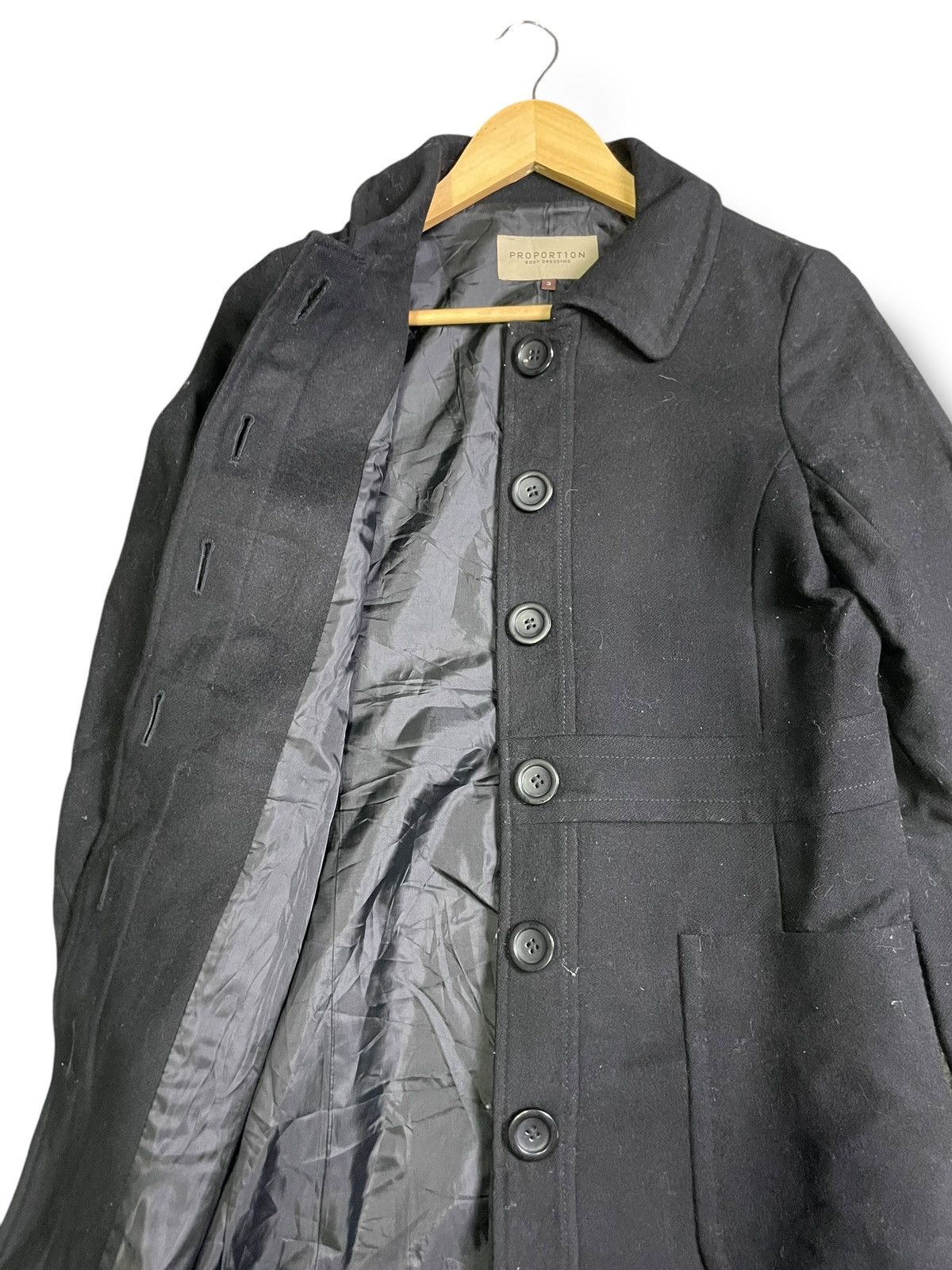 Japanese Brand × Vintage Proportion Body Dressing x Japanese Brand Wool Coat (36) Size US S / EU 44-46 / 1 - 4 Thumbnail