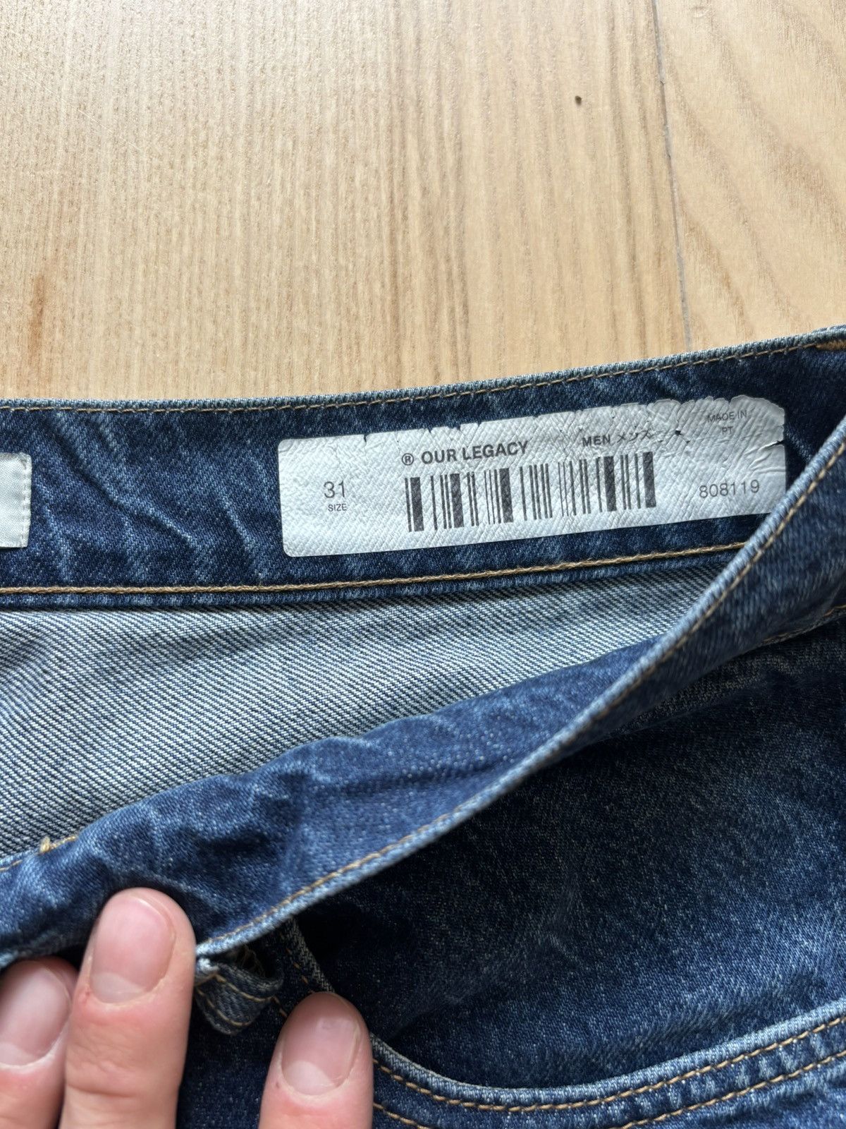 Our Legacy Extended Third Cut Jeans Size US 31 - 4 Thumbnail