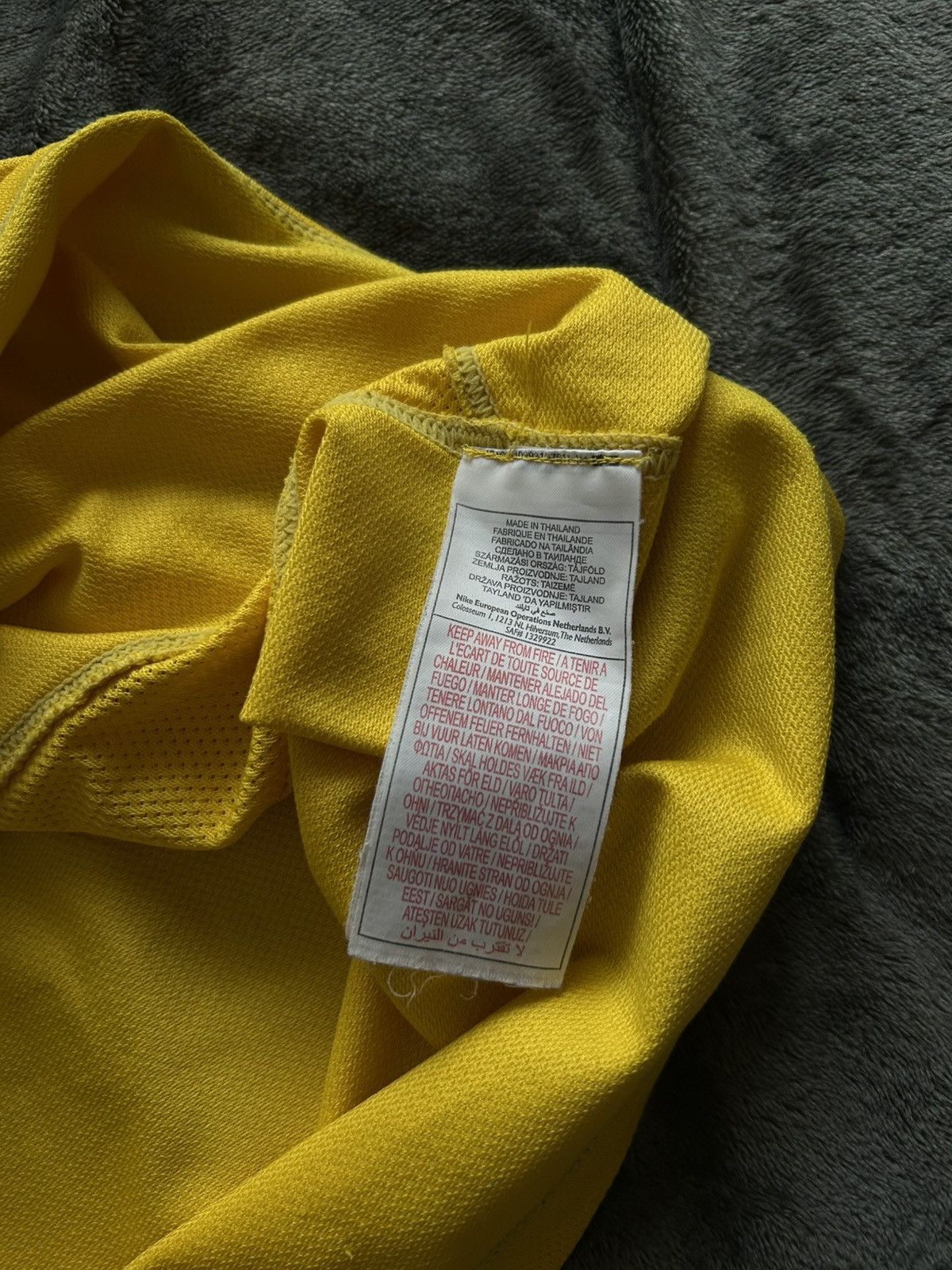 Nike nike borussia dortmund yellow jersey 07/08 vintage soccer Size US XL / EU 56 / 4 - 8 Thumbnail