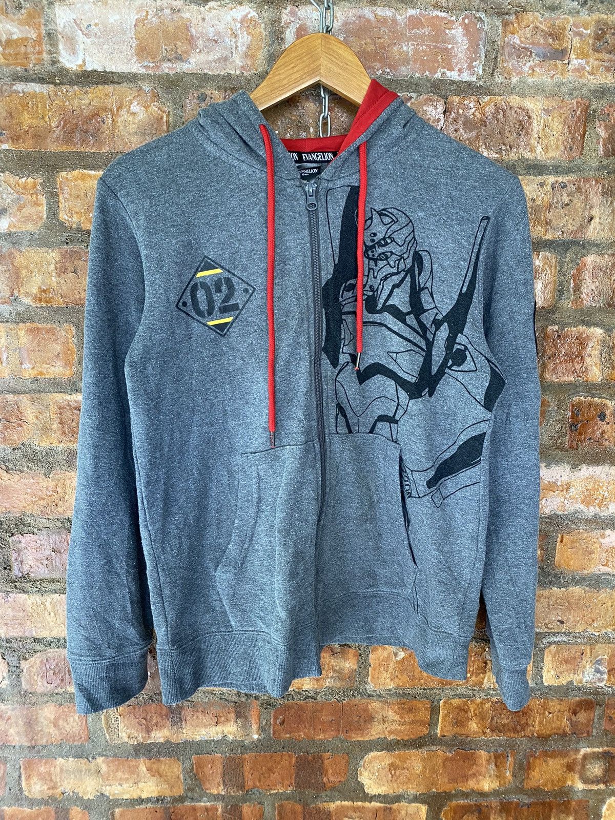 Anime Nerv Evangelion no2 Hoodies Size US M / EU 48-50 / 2 - 2 Thumbnail