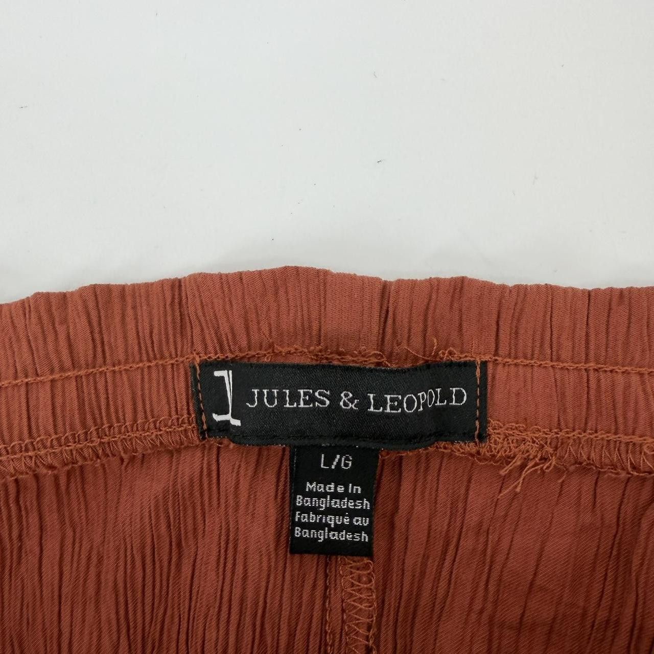 The Unbranded Brand Jules Leopold Brown Tan Size 36" / US 14 / IT 50 - 2 Thumbnail
