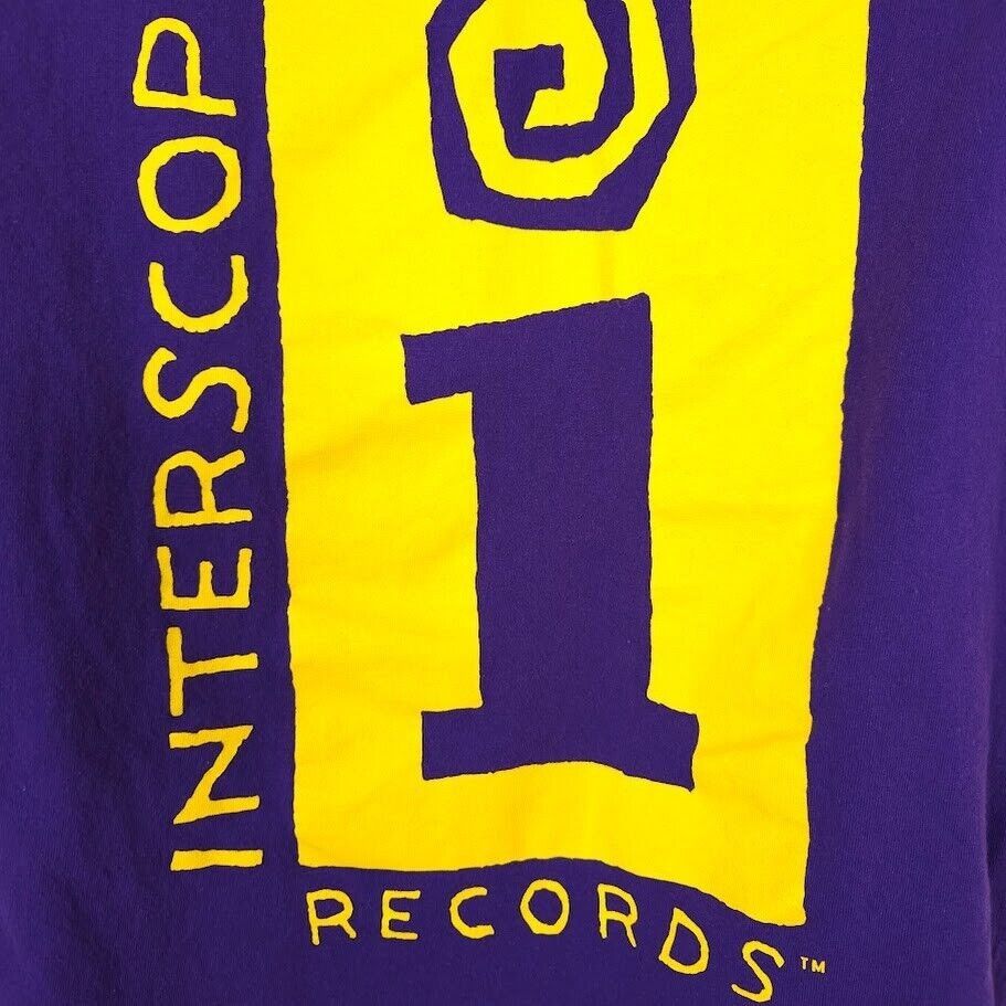 Other Interscope Records T Shirt Mens Size Large Purple Size US L / EU 52-54 / 3 - 5 Thumbnail