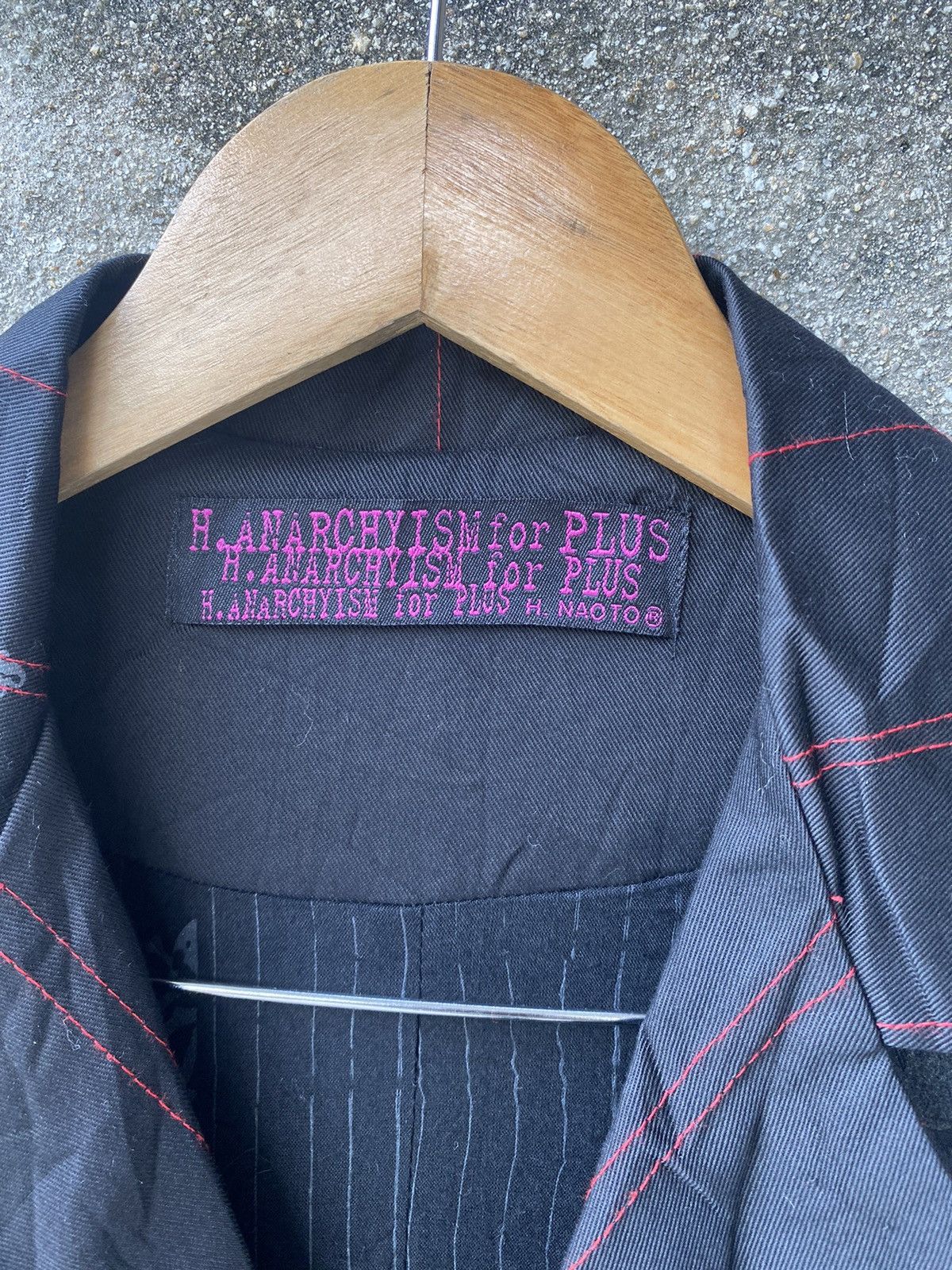 Japanese Brand Anarchyism Plus H.Naoto Punk Skull Fashion Design Jacket Size US S / EU 44-46 / 1 - 8 Thumbnail