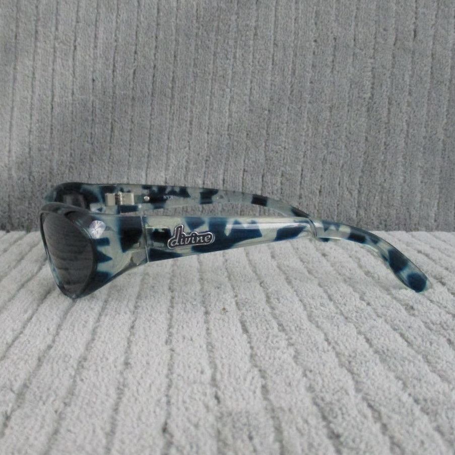 Other New Divine Eyewear Nyx Dark Blue Tort/Smoke Sunglasses NWT Size ONE SIZE - 2 Thumbnail