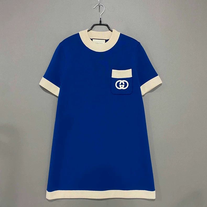 Gucci Gucci Blue double G dress Size M / US 6-8 / IT 42-44 - 1 Thumbnail