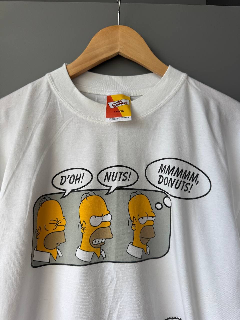 Cartoon Network × The Simpsons × Vintage Vintage 1998 The Simpsons Homer T Shirt Tee Size US L / EU 52-54 / 3 - 3 Thumbnail