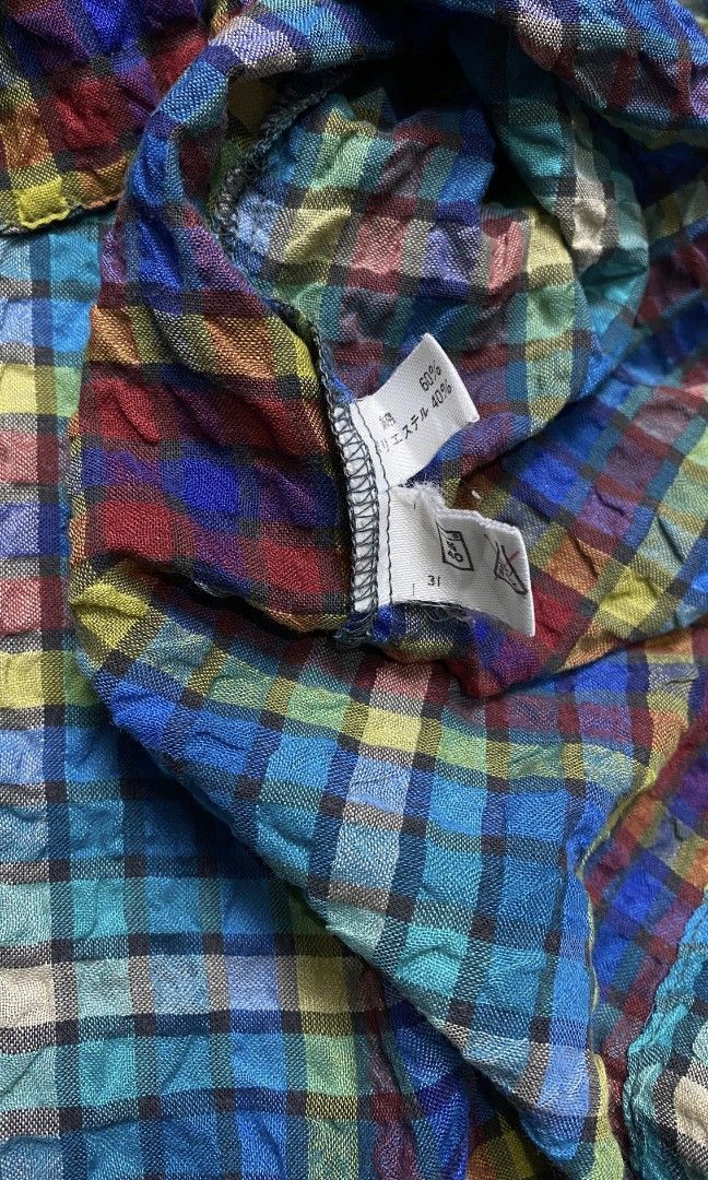 Missoni Vintage Missoni Plaid Shirt Size US L / EU 52-54 / 3 - 8 Thumbnail