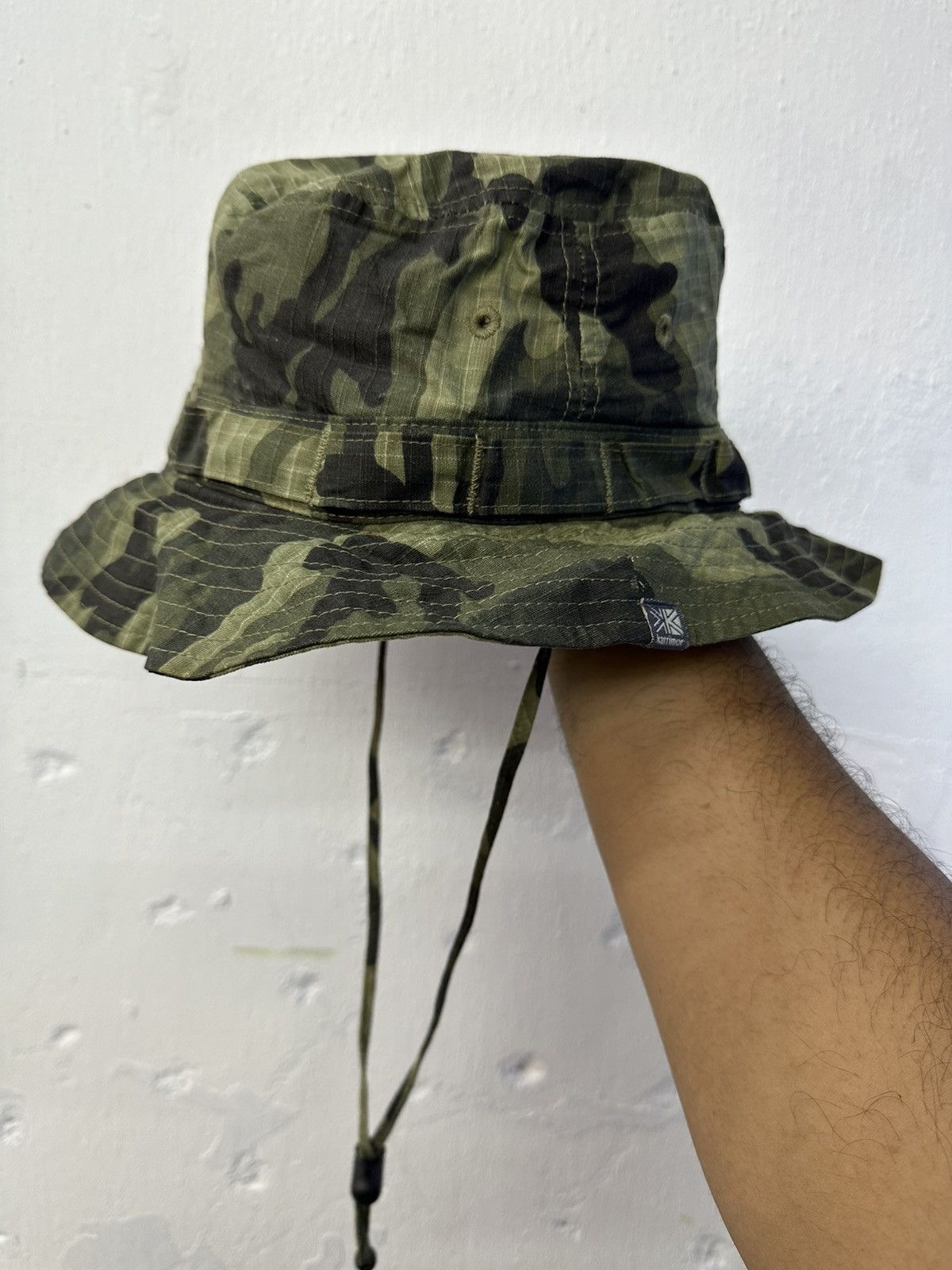 image of Karrimor Camo Outdoor Hat in Blue, Men's