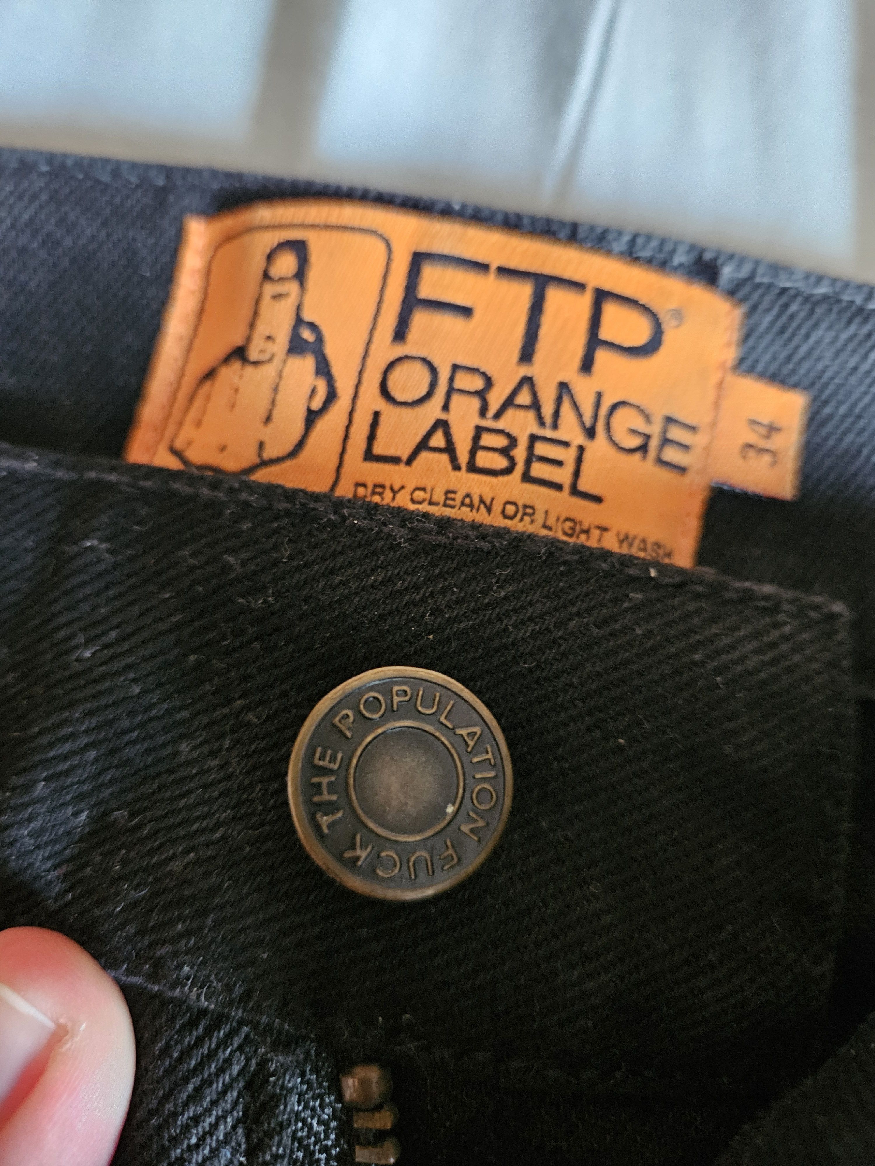 Fuck The Population FTP Bullet Holes Pants Size US 34 / EU 50 - 3 Thumbnail