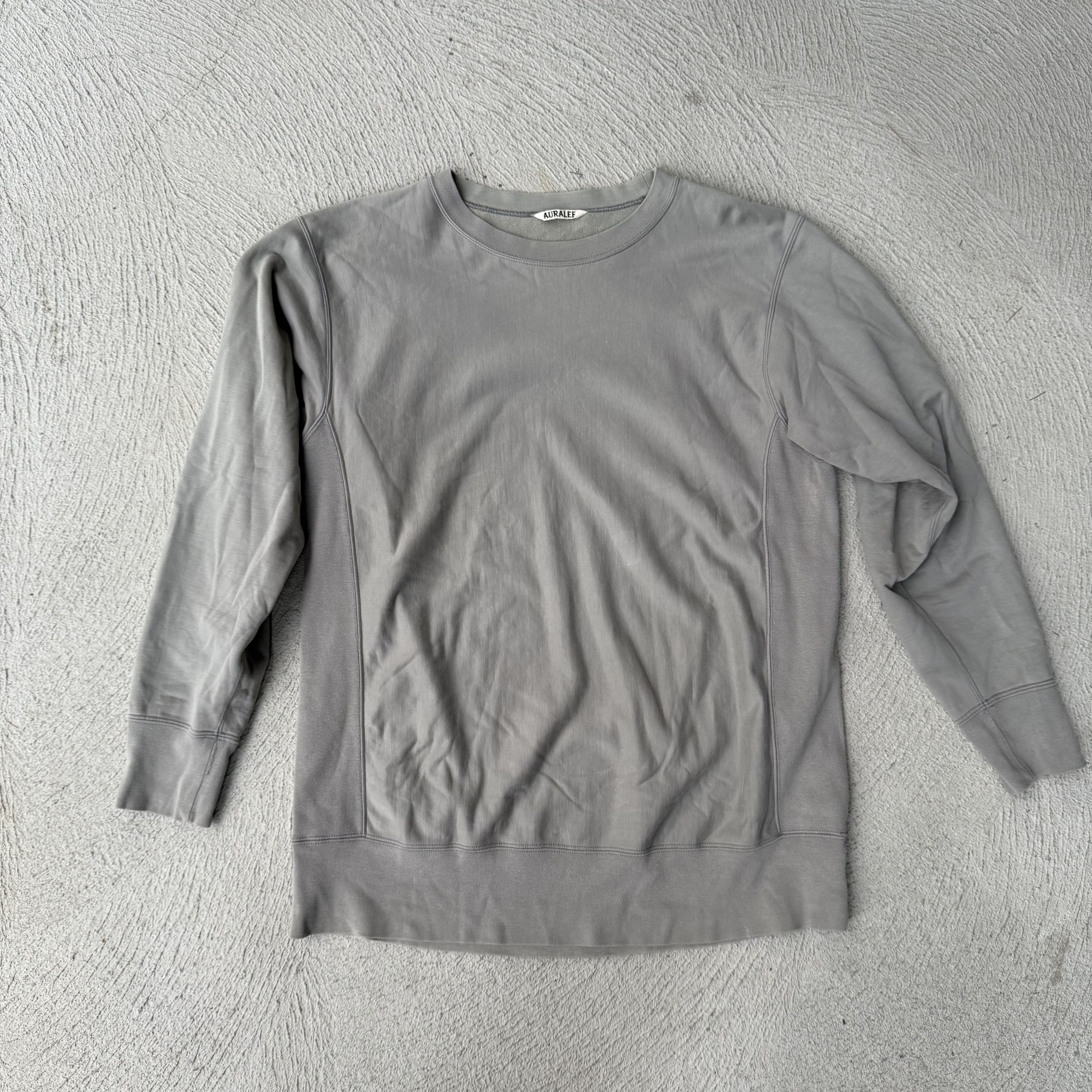 Auralee AURALEE 17AW SUPER MILLED SWEAT Sweatshirt Size US M / EU 48-50 / 2 - 1 Thumbnail