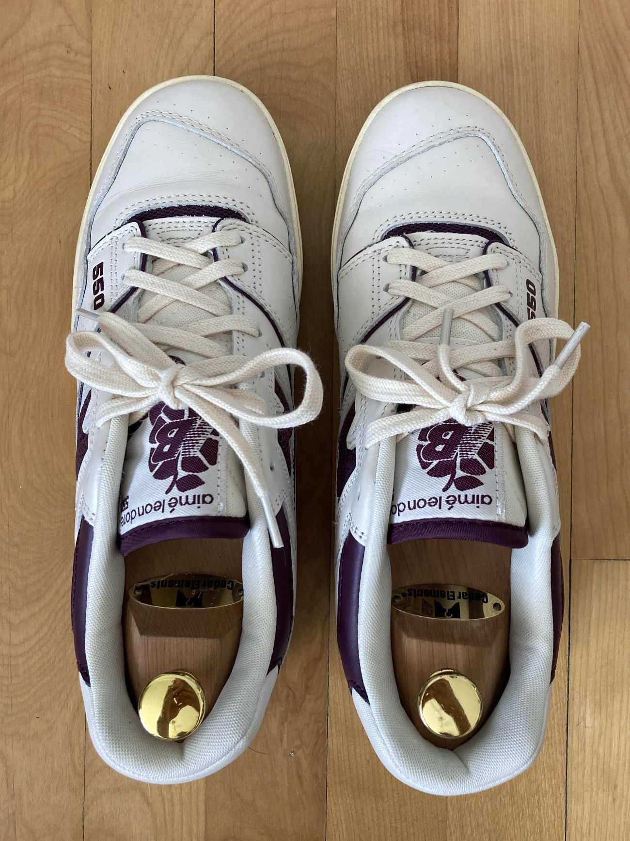 Aime Leon Dore × New Balance ALD 550 - Purple Size US 8 / EU 41 - 5 Thumbnail