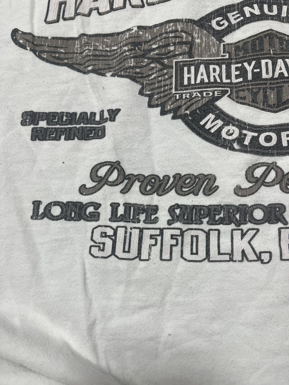 Harley Davidson × Vintage Vtg Harley Davidson rare t Shirt Size US XXL / EU 58 / 5 - 9 Thumbnail