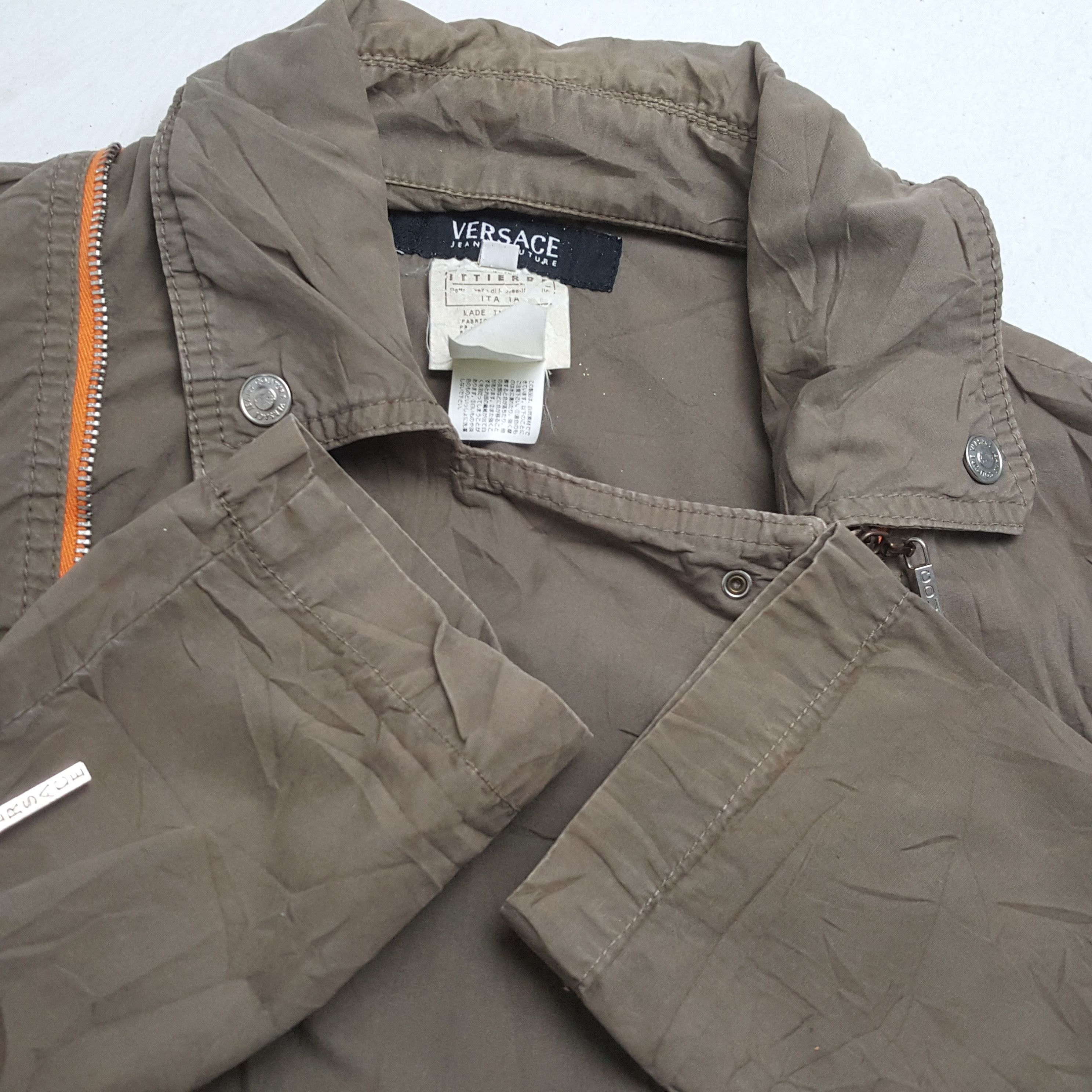 Versace Jeans Couture × Vintage VERSACE JEAN COUTURE Fashion Design Style Jacket Size XS / US 0-2 / IT 36-38 - 9 Thumbnail