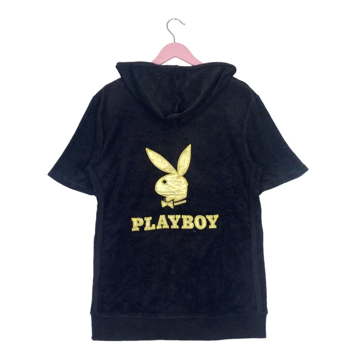 Playboy Playboy Hoodie Short Sleeve Shirt Pullover Jumper Size US M / EU 48-50 / 2 - 6 Thumbnail