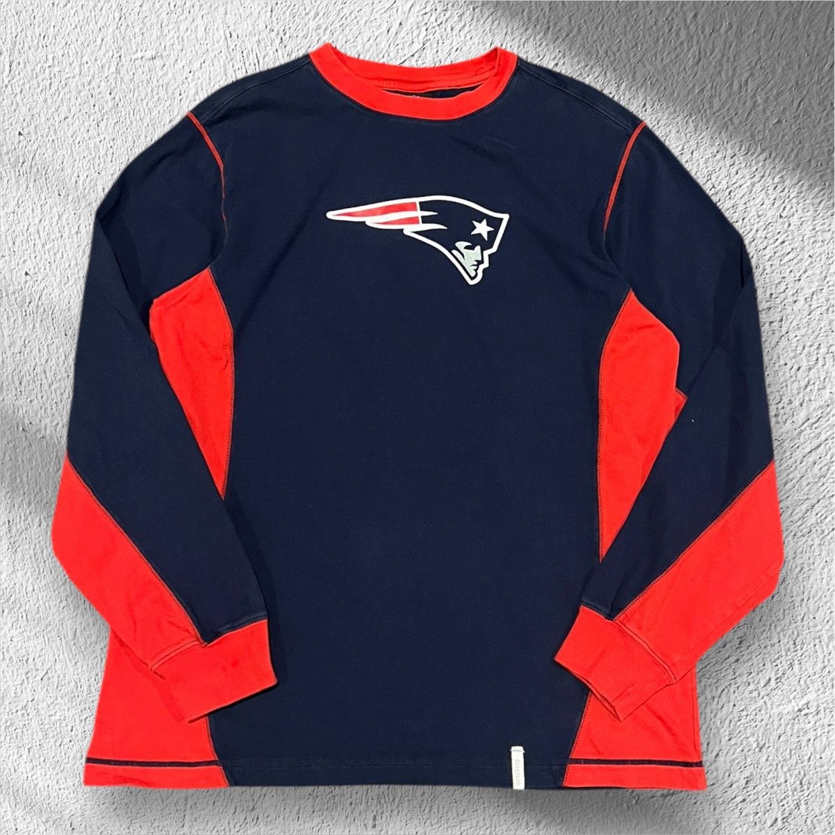 Reebok Vintage Y2K New England Patriots Long Sleeve Reebok Shirt Size US M / EU 48-50 / 2 - 1 Thumbnail