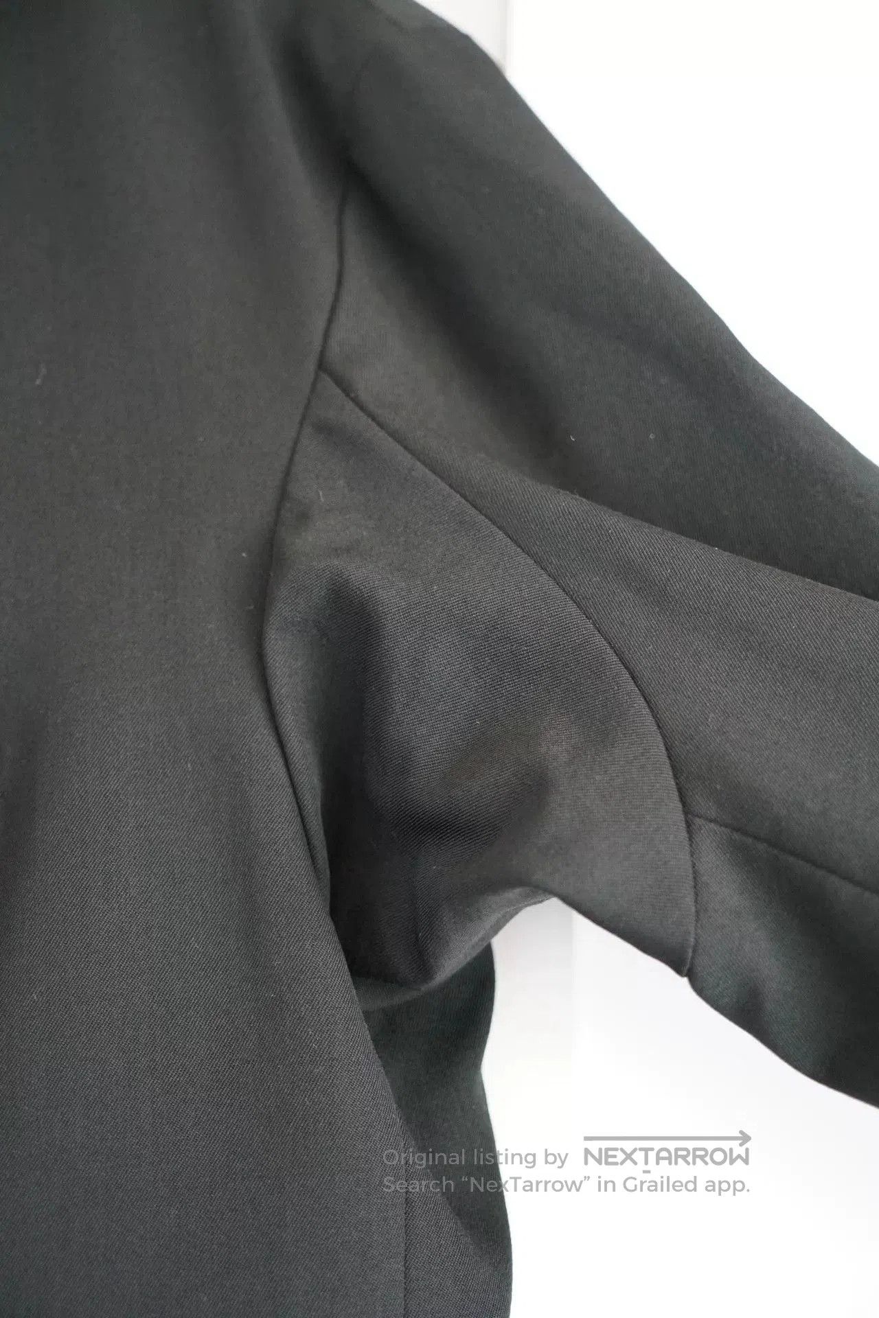 Yohji Yamamoto Yohji Yamamoto Black Deconstructed Suit Jacket. Size US M / EU 48-50 / 2 - 4 Thumbnail