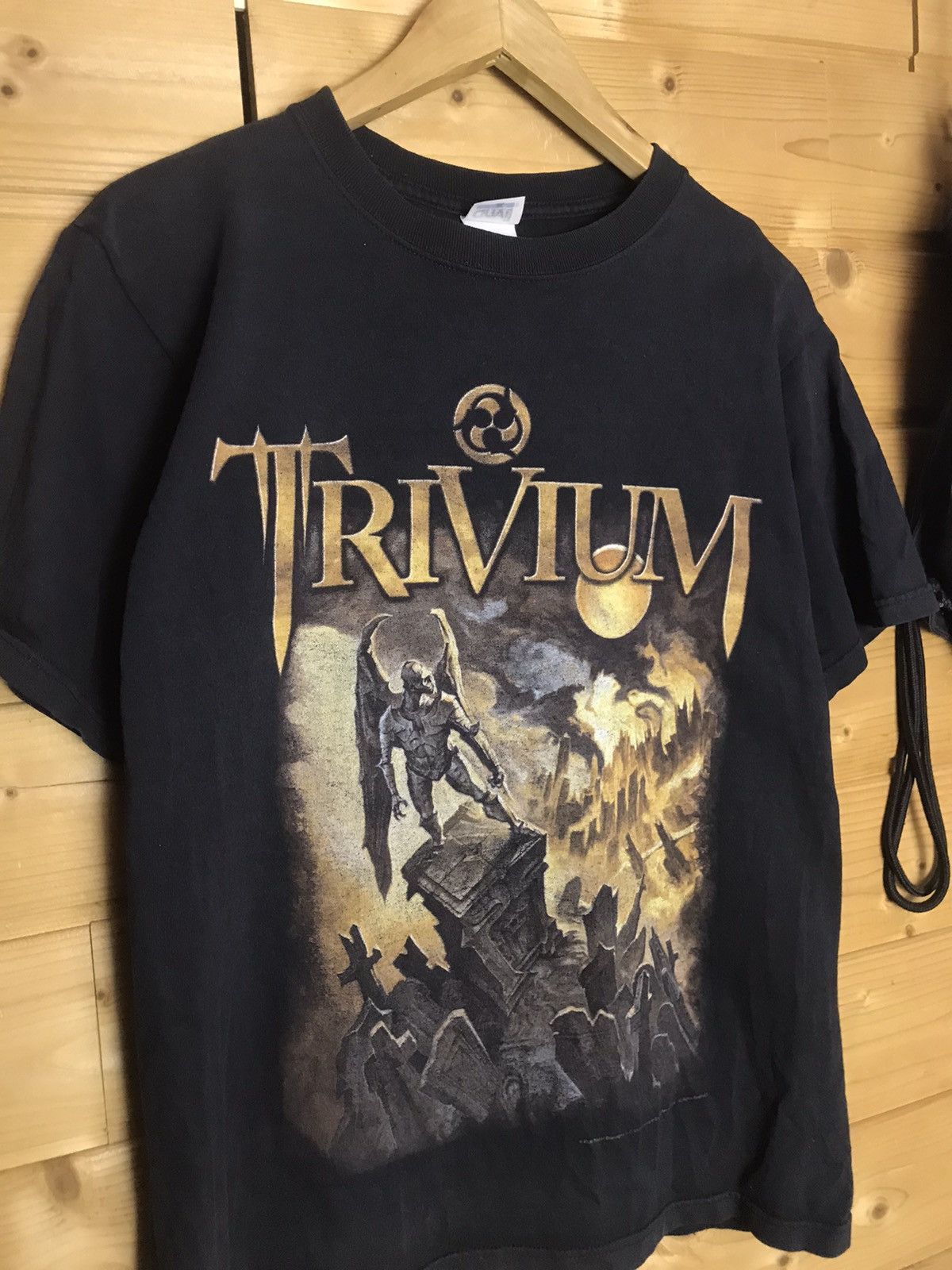 Band Tees Vintage Trivium 2006 tour faded t-shirt Size US M / EU 48-50 / 2 - 3 Thumbnail