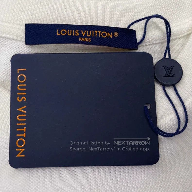 Louis Vuitton Louis Vuitton Dark checkerboard white short sleeve Size US S / EU 44-46 / 1 - 5 Thumbnail