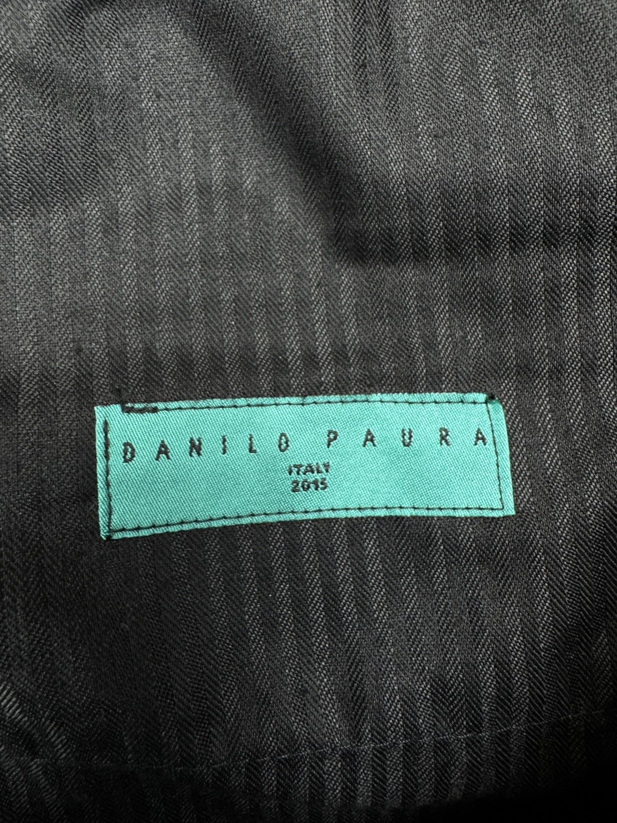 Kappa Kappa x Danilo Paura grey wool Italy striped track pants Size US 34 / EU 50 - 8 Thumbnail