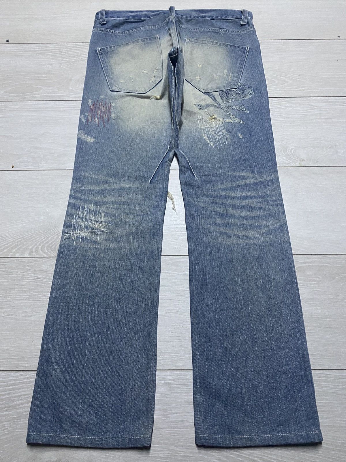 Undercover Vintage Deep Cross Jeans Undercover Style Size US 32 / EU 48 - 2 Thumbnail
