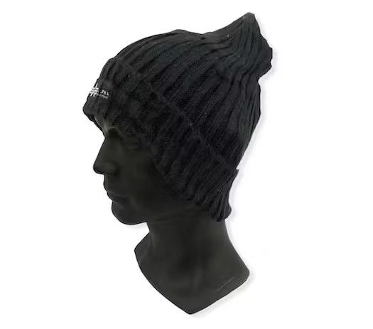 Alpha Industries Vintage Alpha industries Beanie Hat Size ONE SIZE - 2 Thumbnail