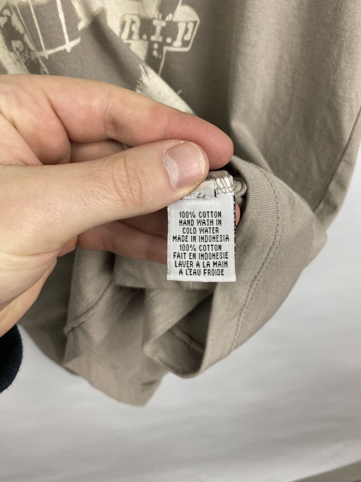 Japanese Brand Avante Garde Handmade 20151735 Religion Till I Die T-Shirt Size US M / EU 48-50 / 2 - 9 Thumbnail