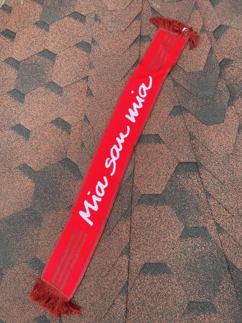 Adidas × Vintage Two scarves Bayern Munich Official Adidas Red Size ONE SIZE - 4 Thumbnail