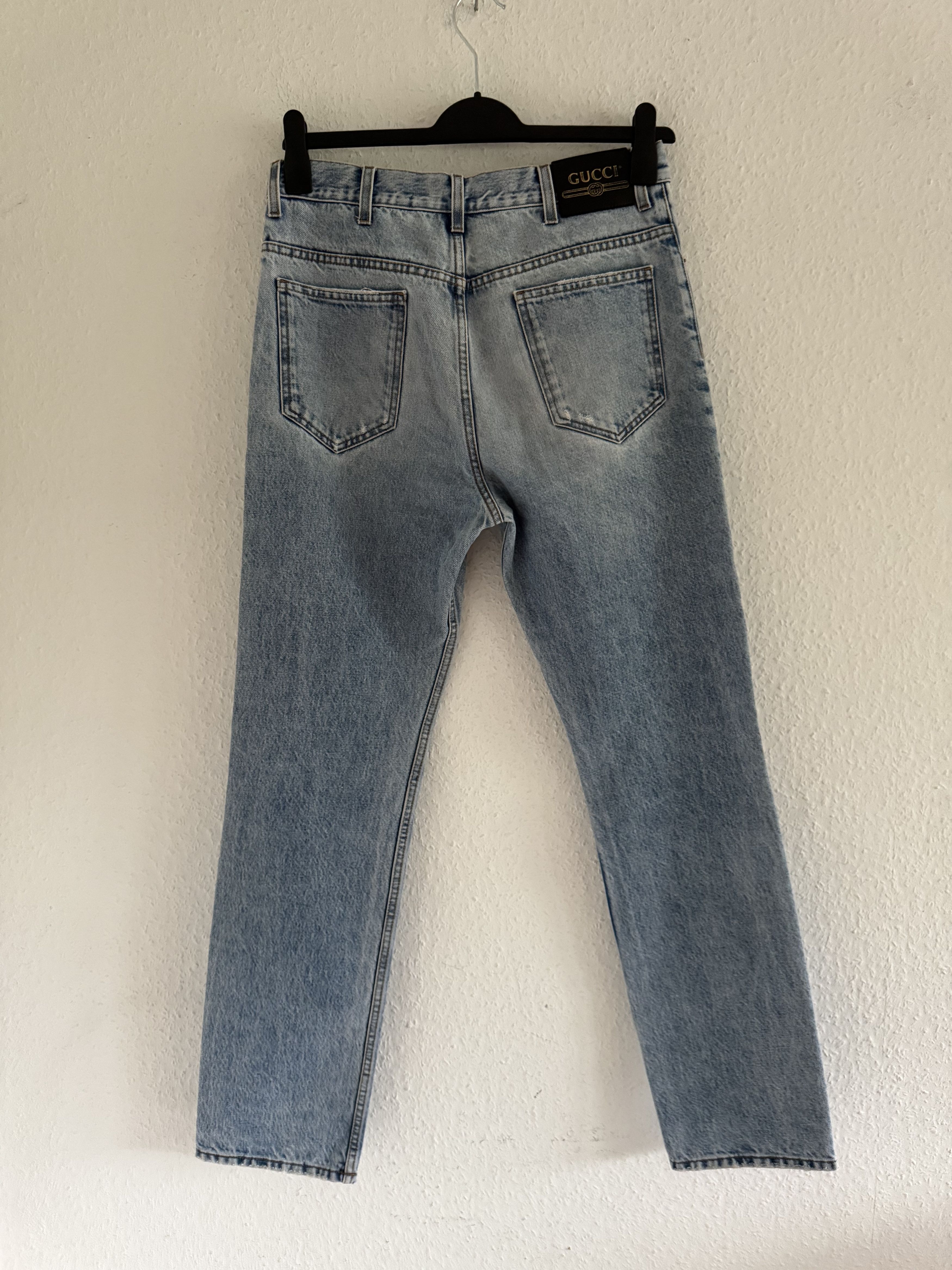 Gucci Denim Pants with Distressed Detailing Size US 33 - 7 Thumbnail