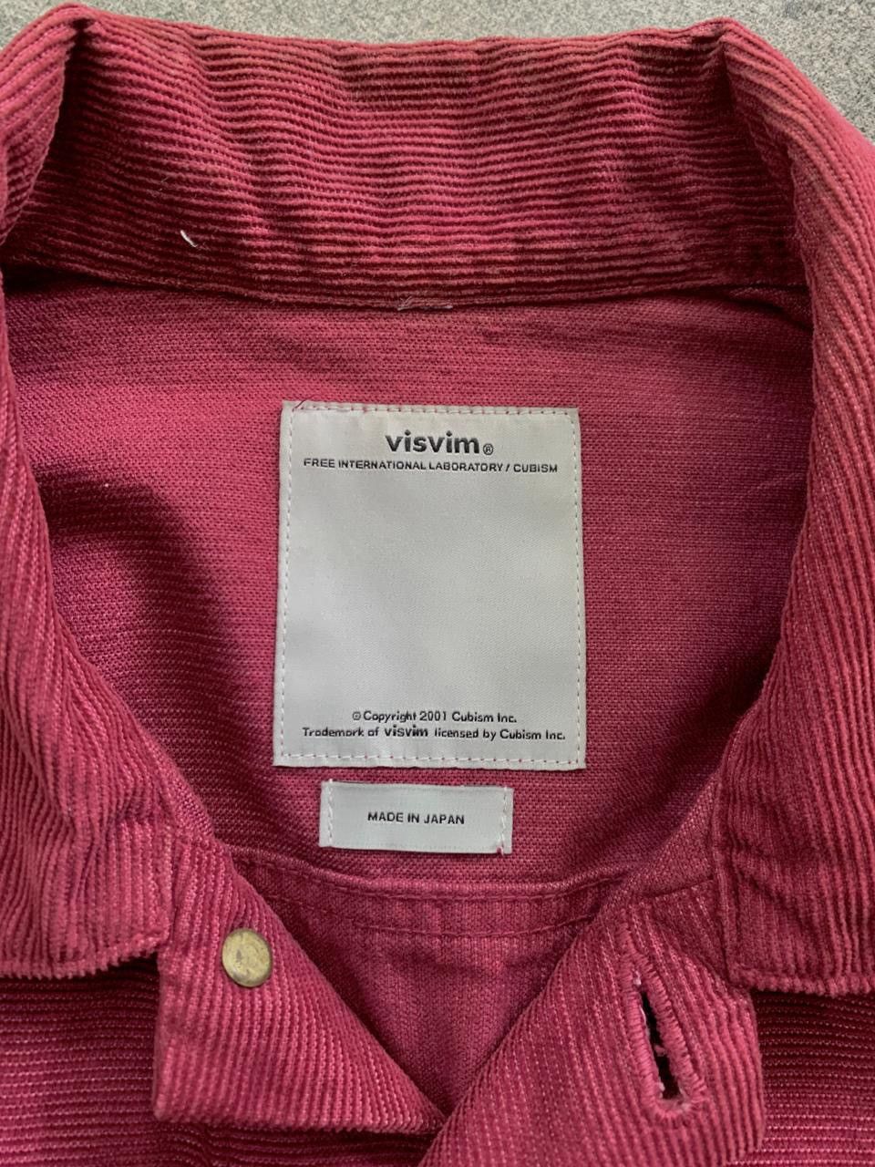 Visvim 101 Corduroy Trucker Jacket in Burgundy Size US S / EU 44-46 / 1 - 10 Thumbnail