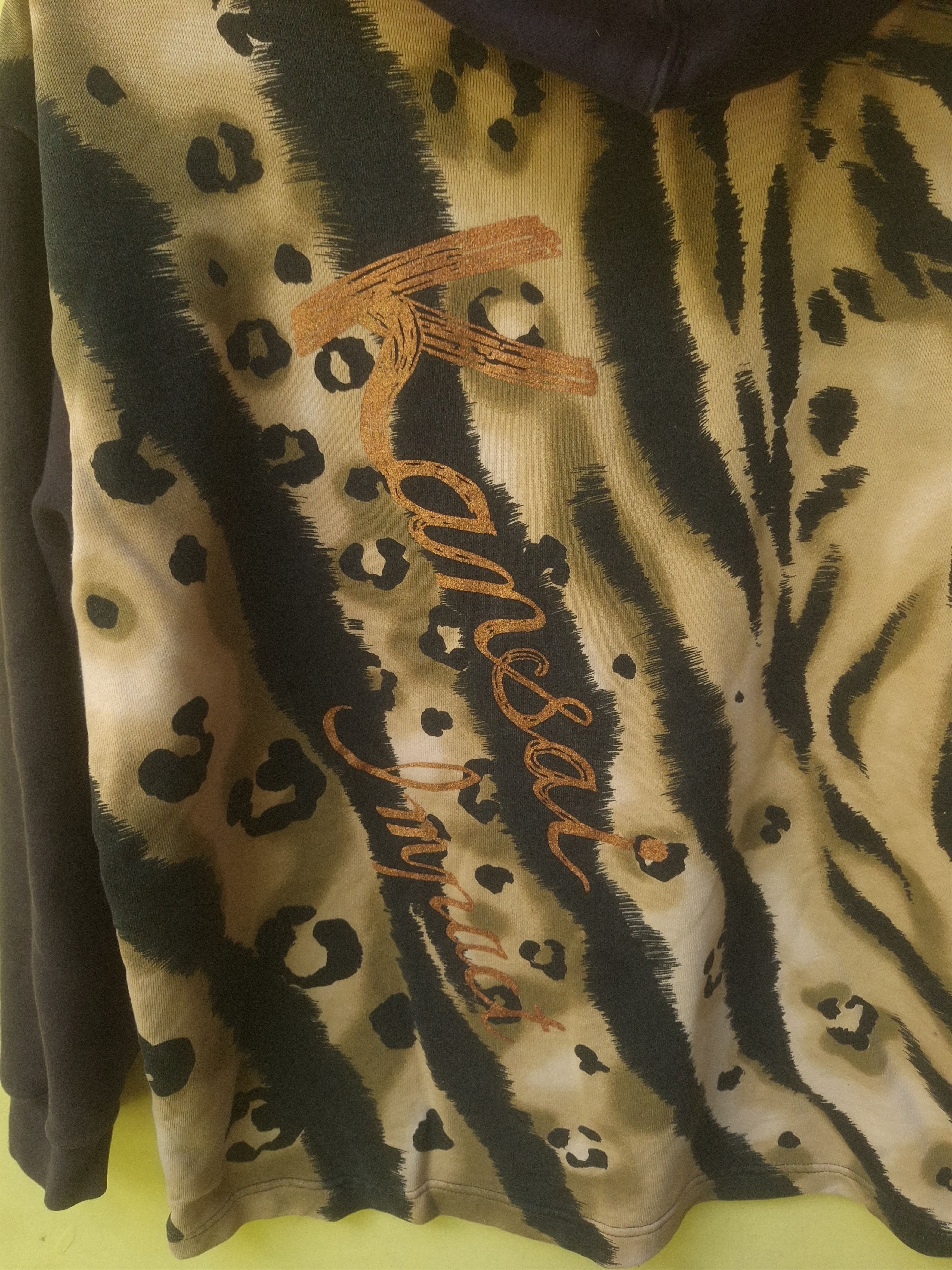 Kansai Yamamoto × Vintage Kansai Impact Kansai Yamamoto Tiger Stripe Zipper Hoodie Size US S / EU 44-46 / 1 - 5 Thumbnail